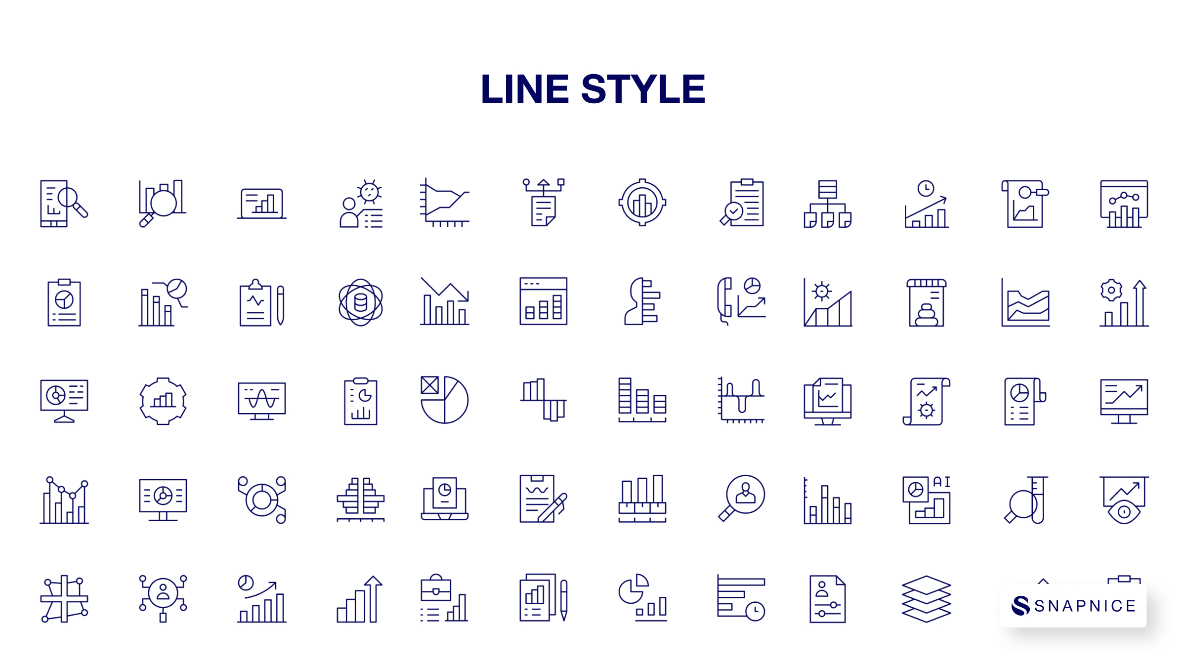 Analysis Icon Set P1 8