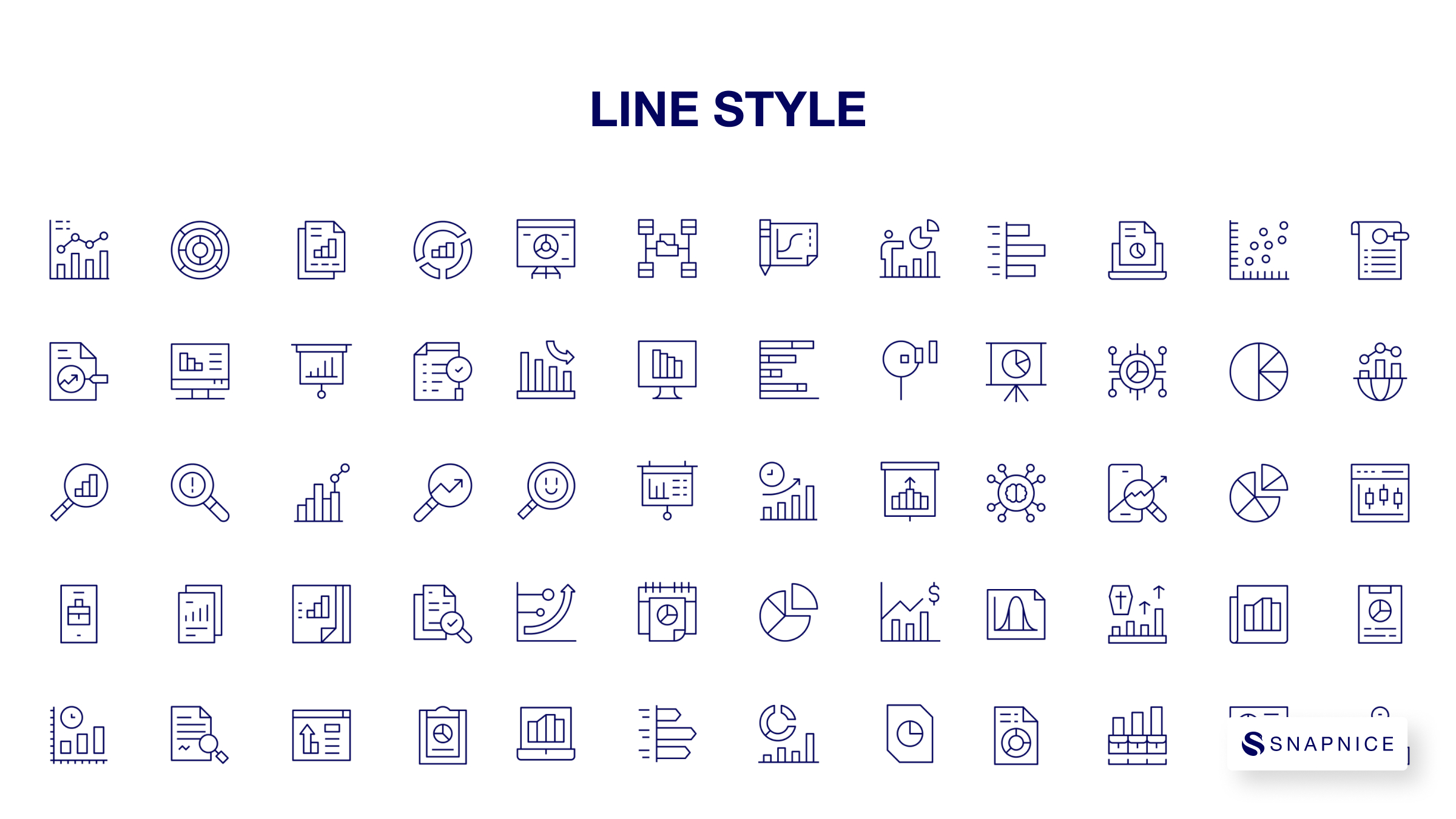 Analysis Icon Set P3 8