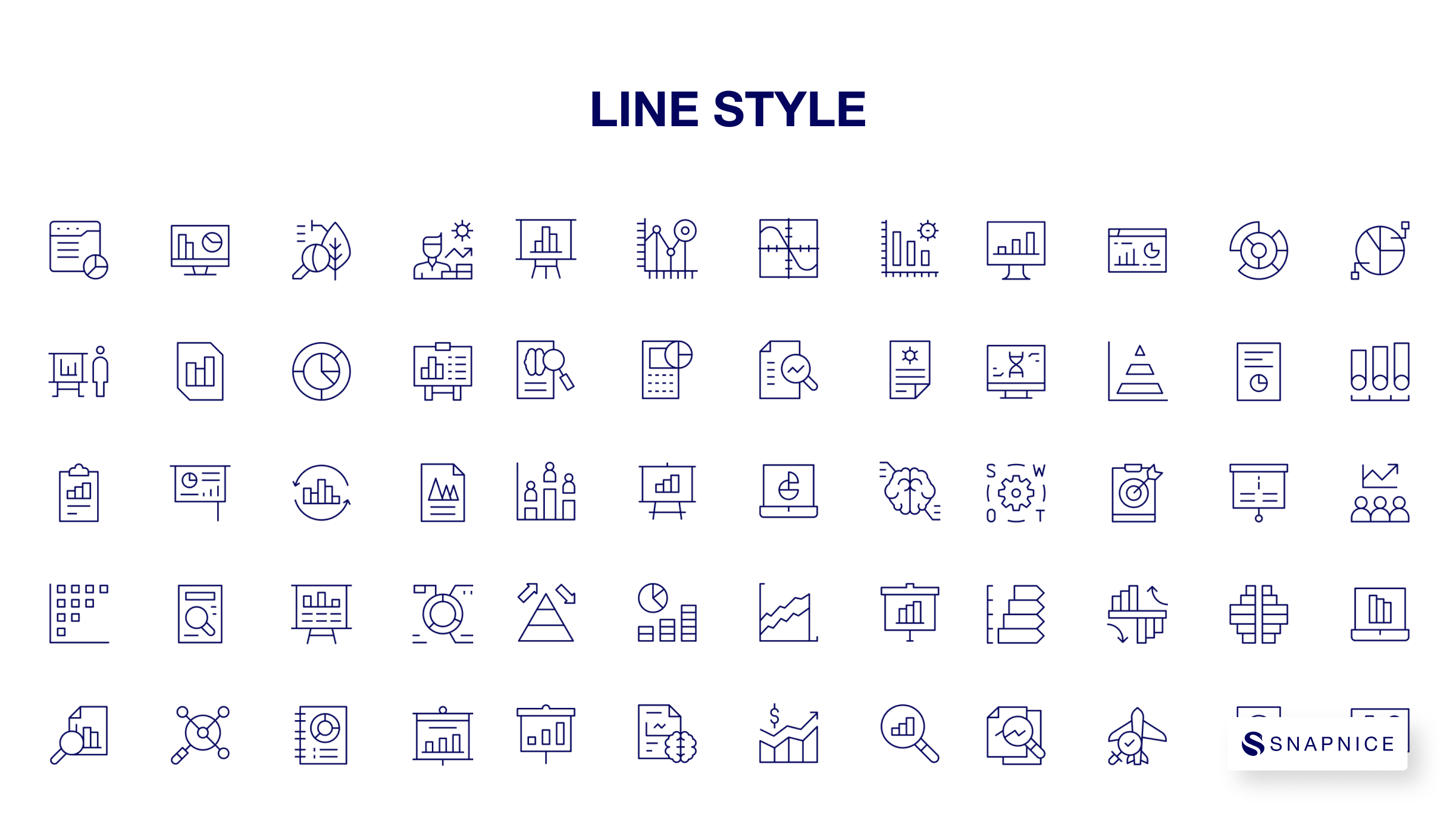 Analysis Icon Set P5 8