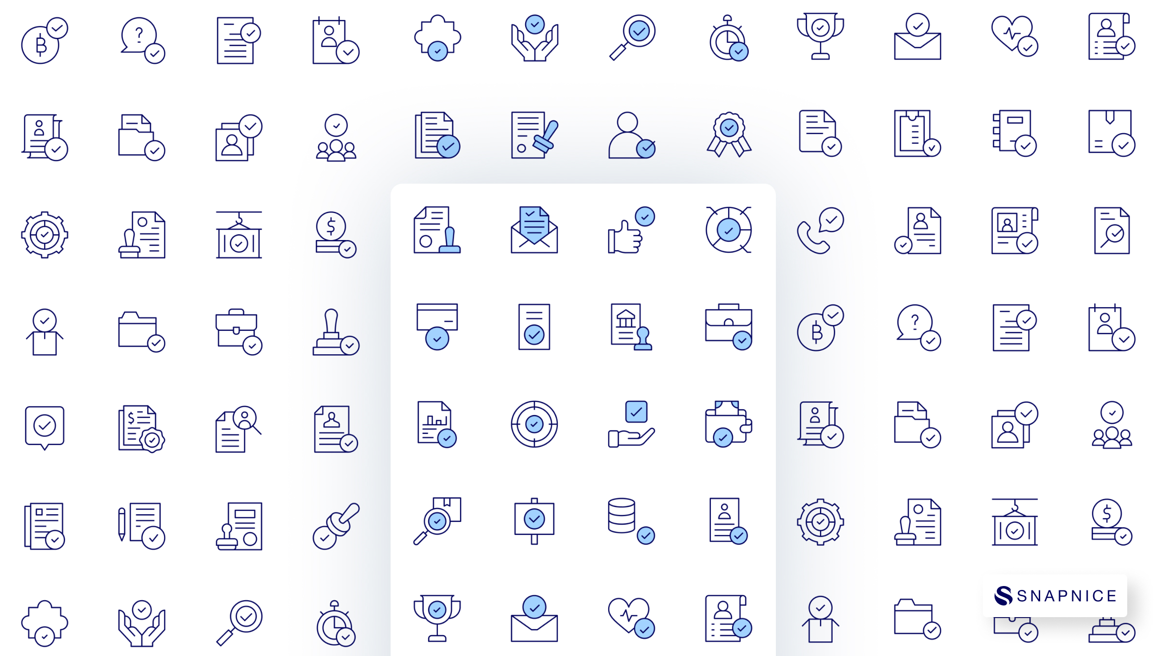 Approval Icon Set 3
