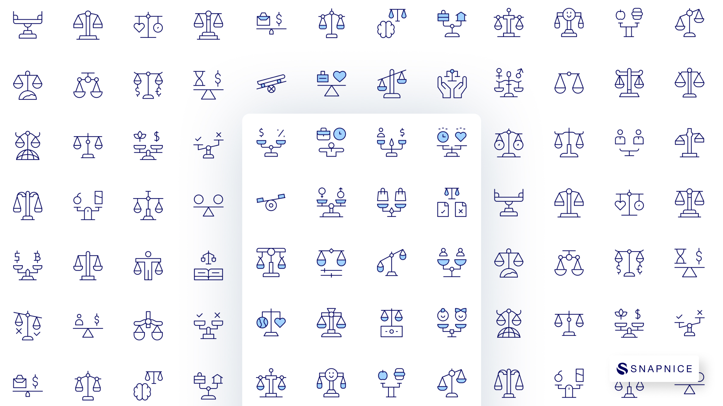 Balance Icon Set Part 1 2