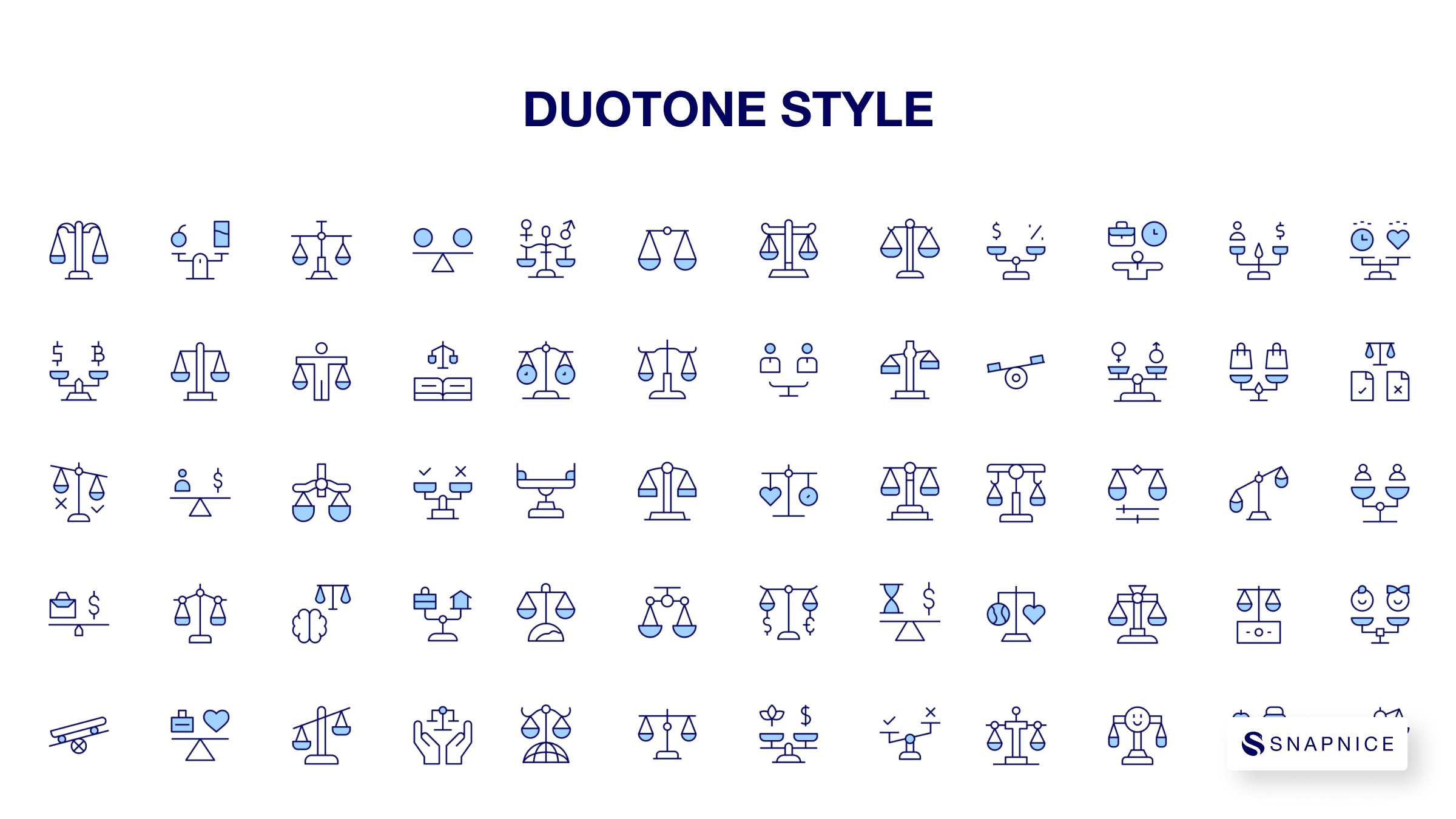 Balance Icon Set Part 1 6