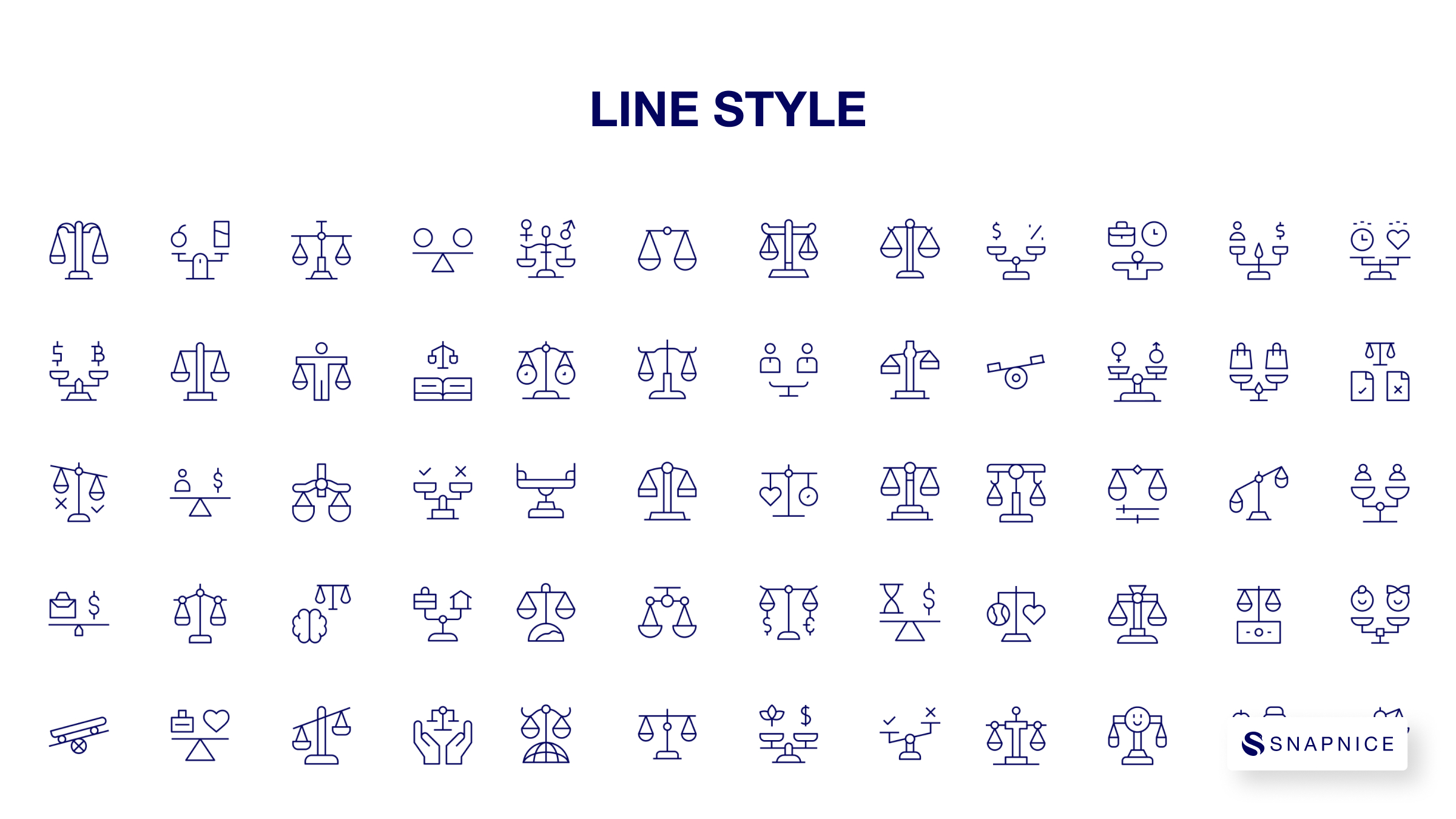 Balance Icon Set Part 1 7