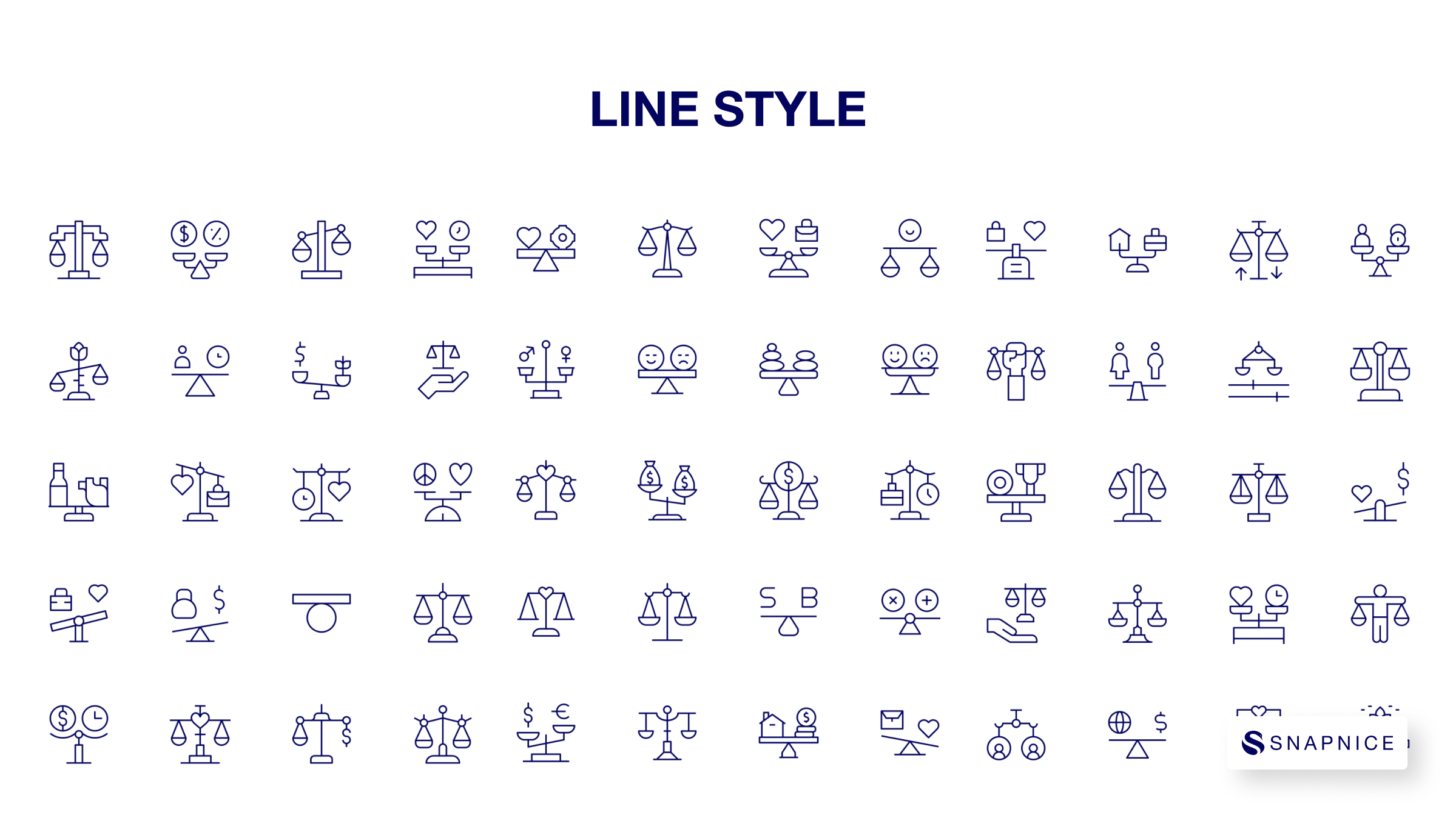 Balance Icon Set Part 2 7