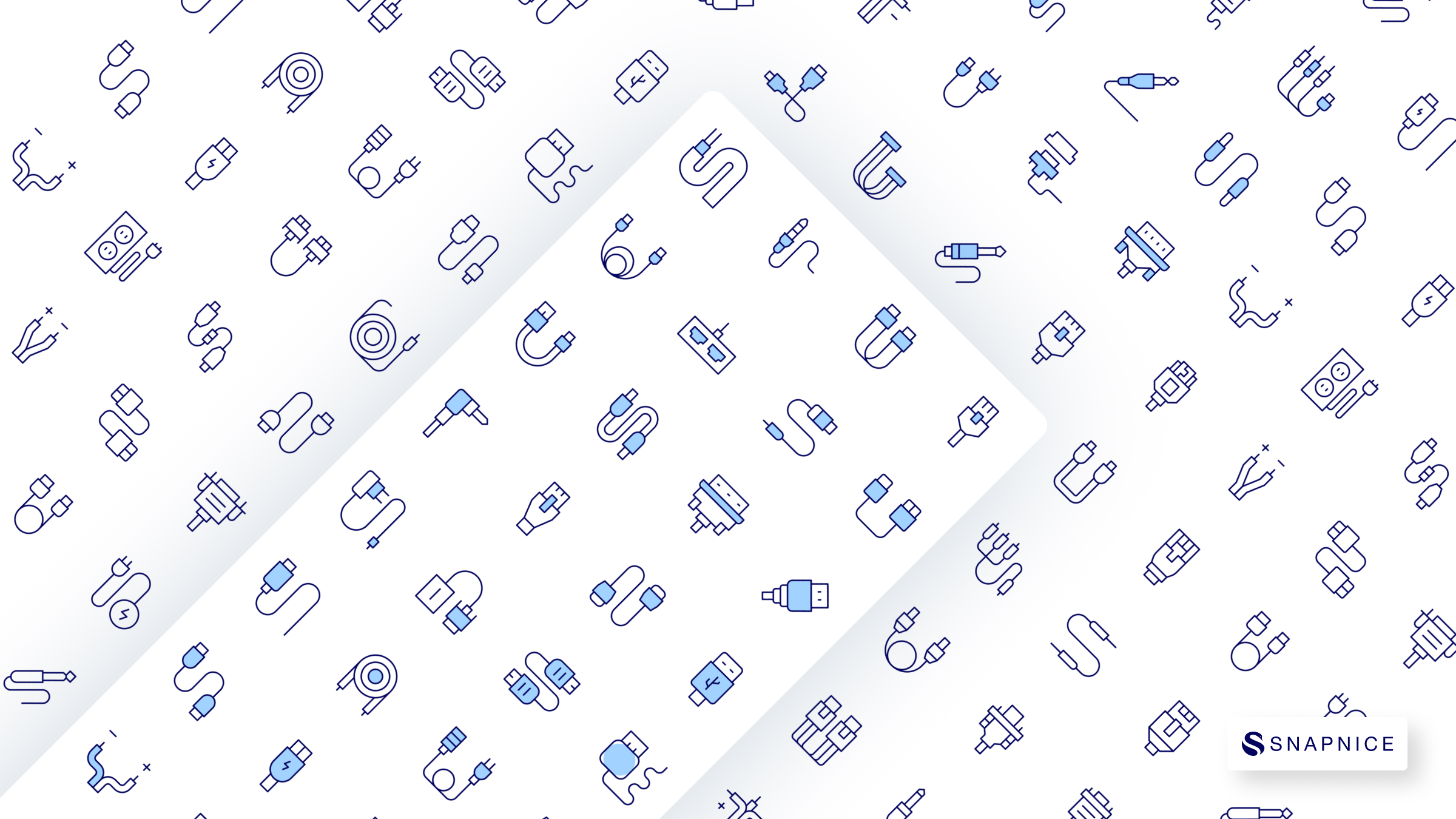 Cable Icon Set 4