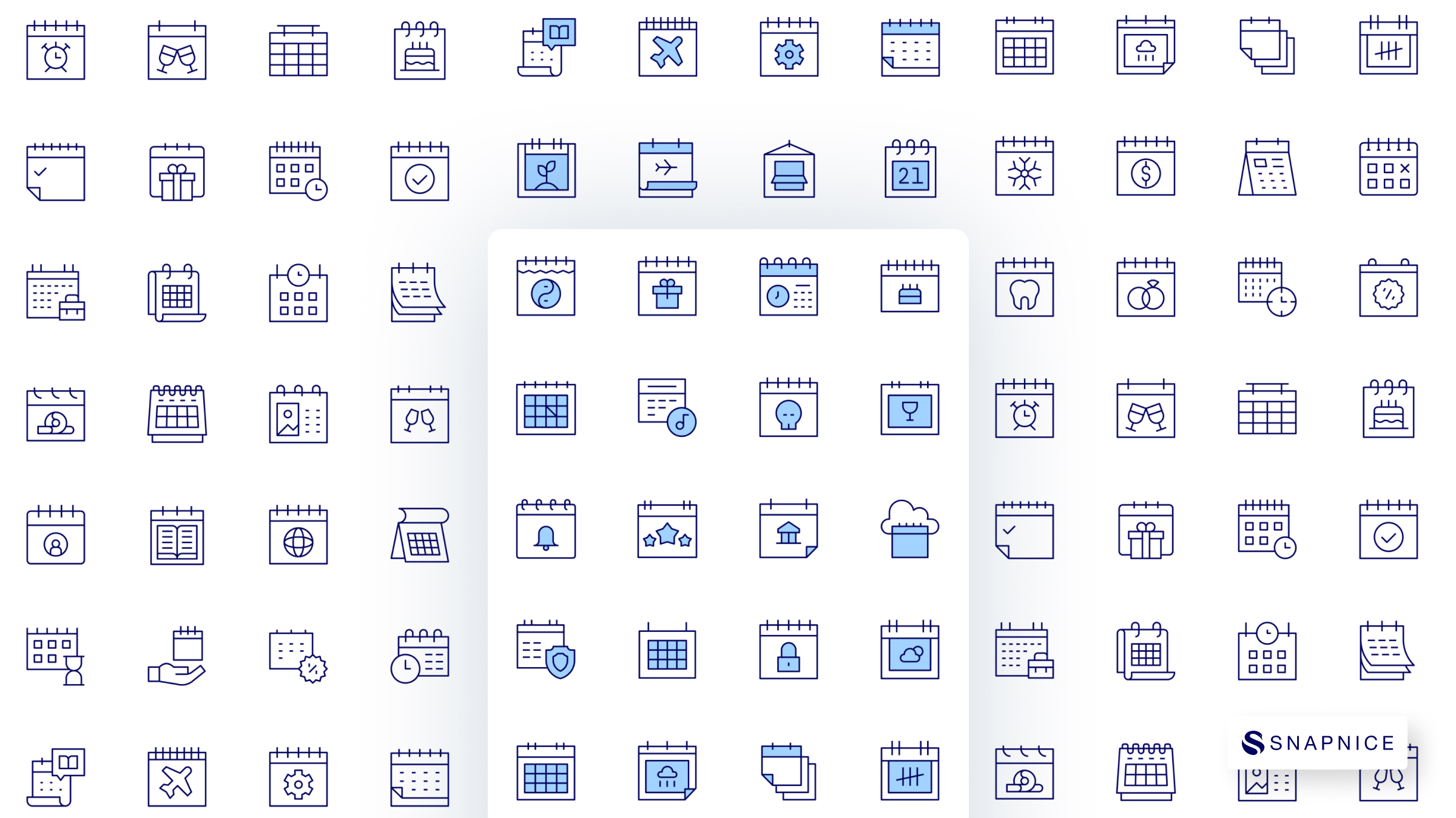 Calendar Icon Set 3