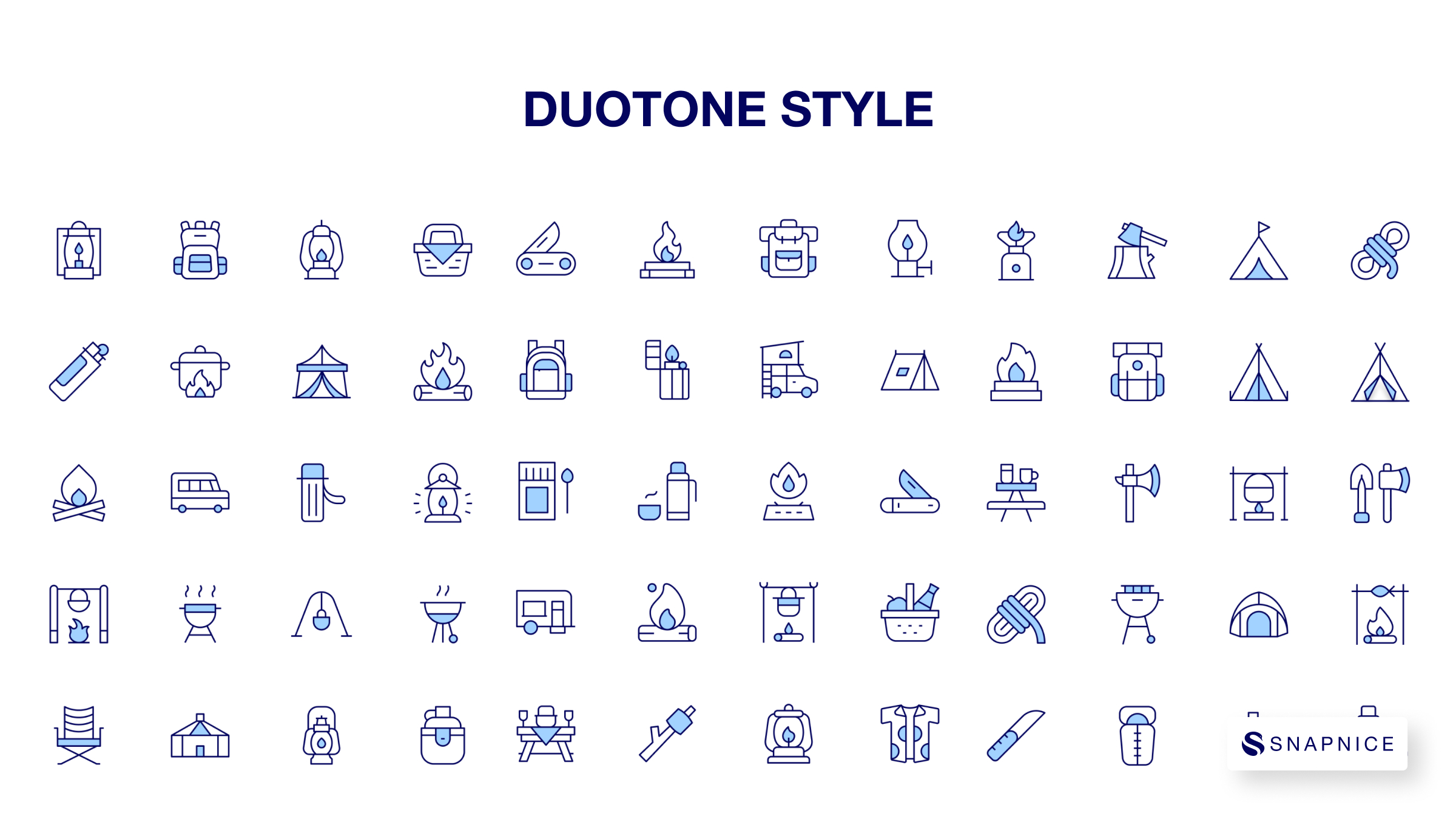 Camping Icon Set P1 7