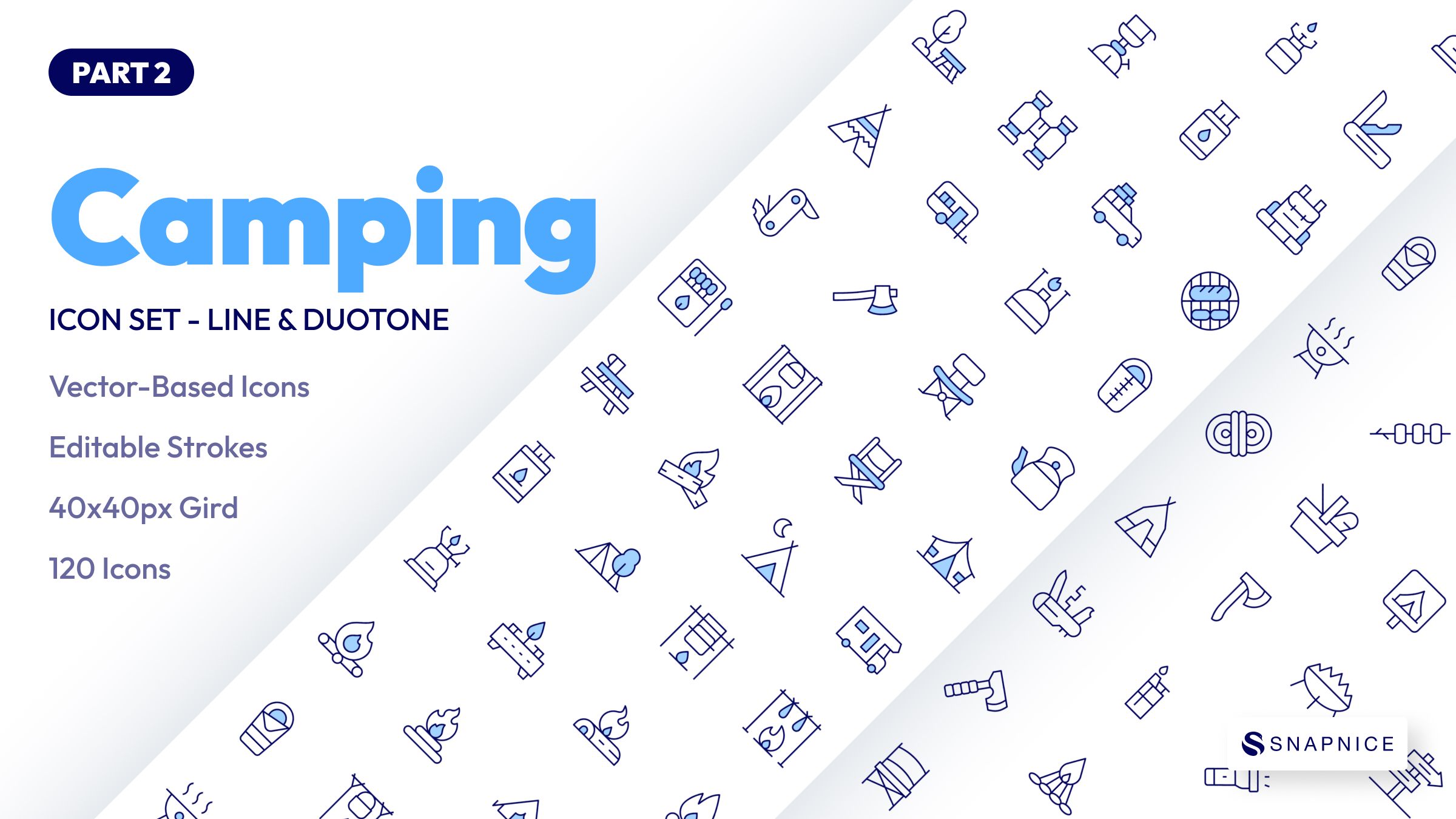 Camping Icon Set P2 2