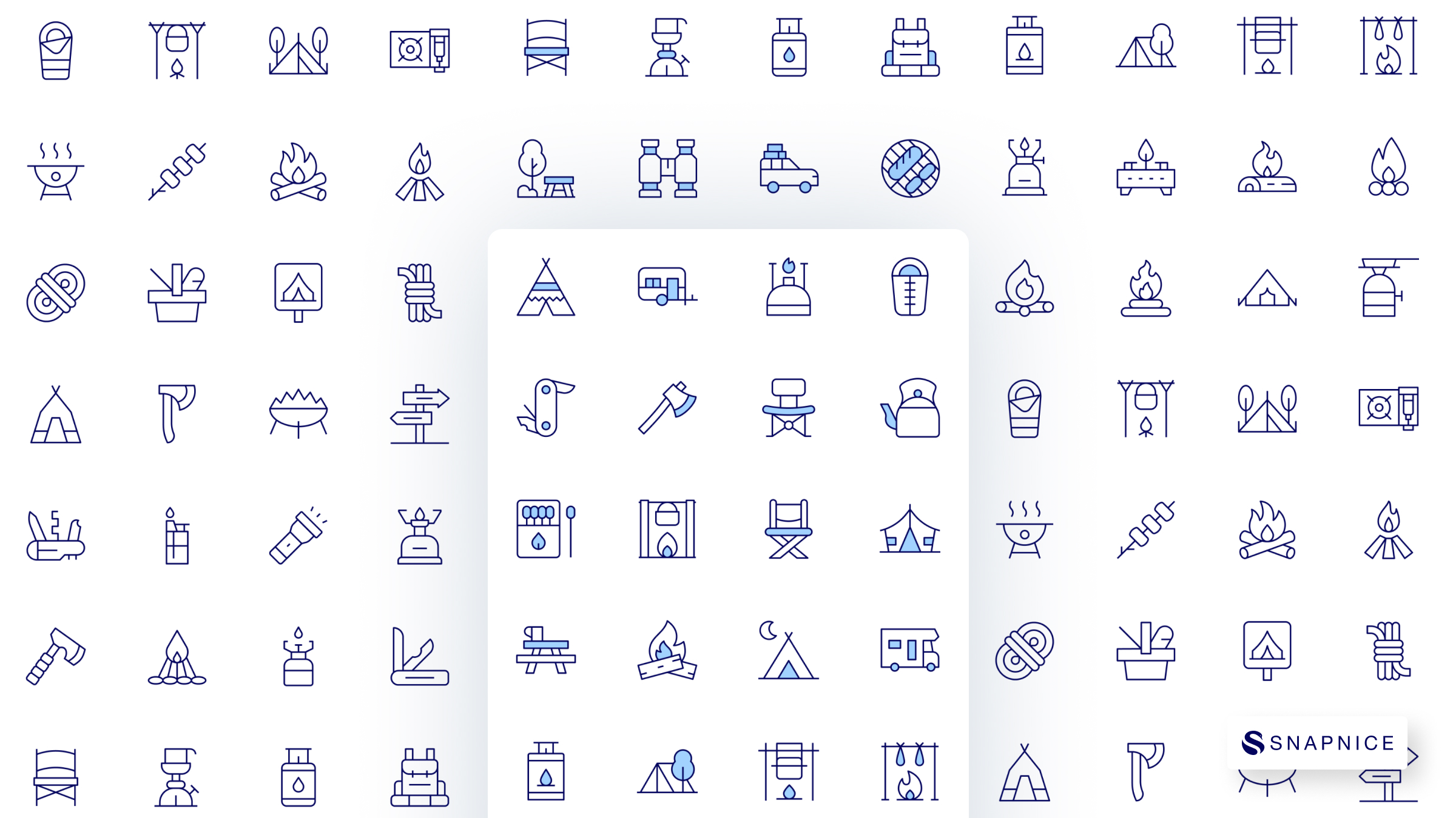 Camping Icon Set P2 3