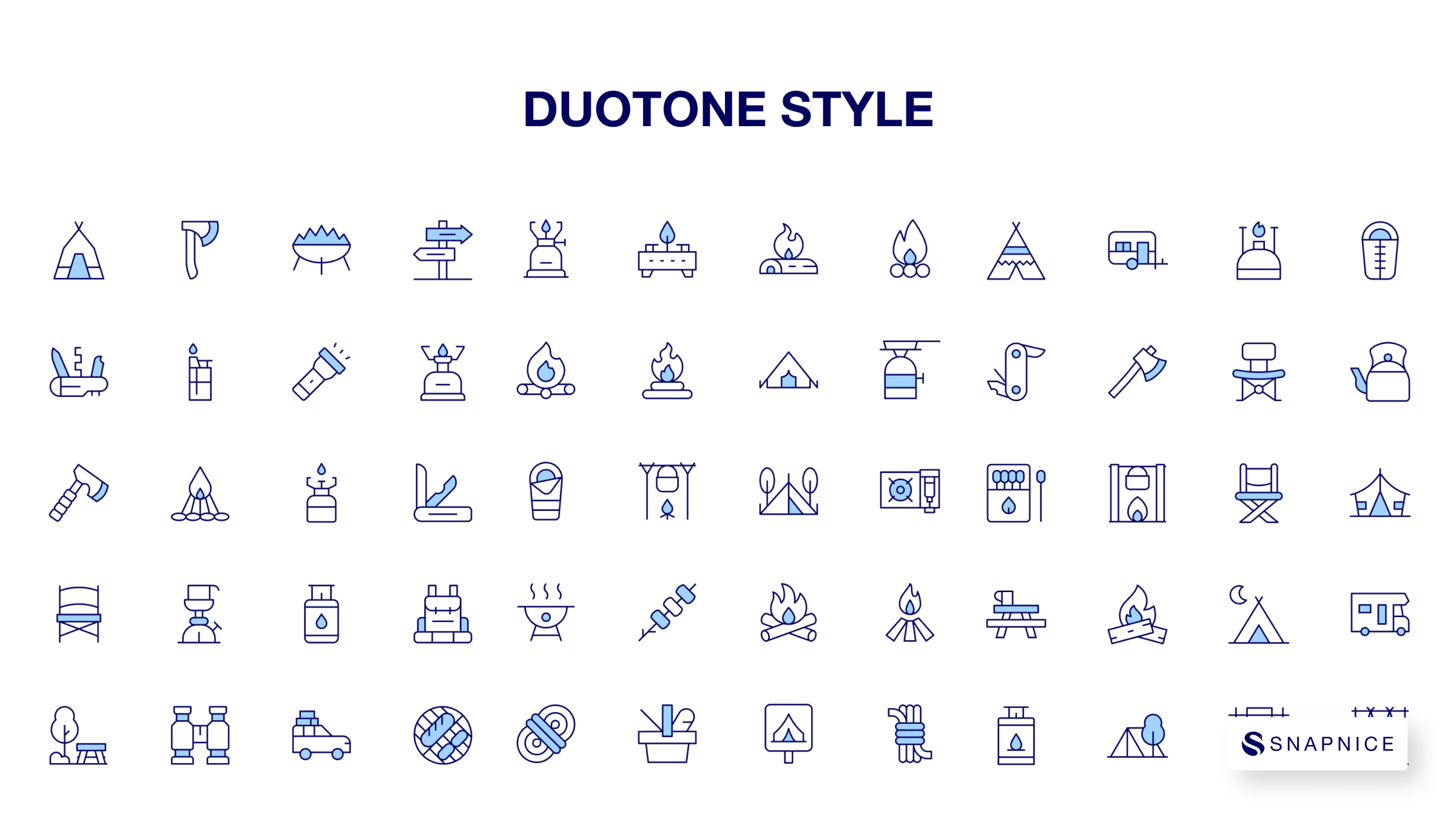 Camping Icon Set P2 7