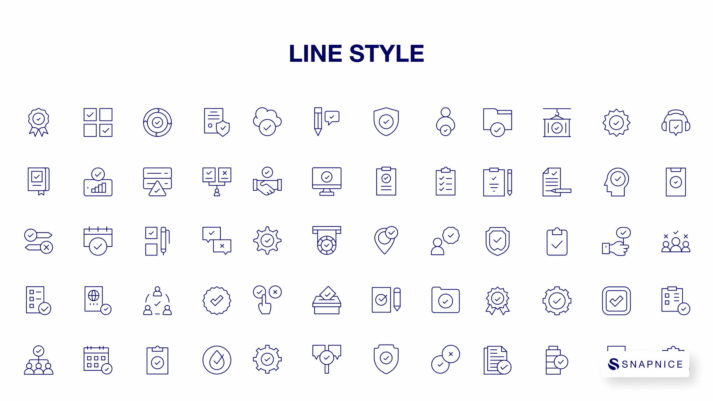 Checkmark Icon Set Part 2 7