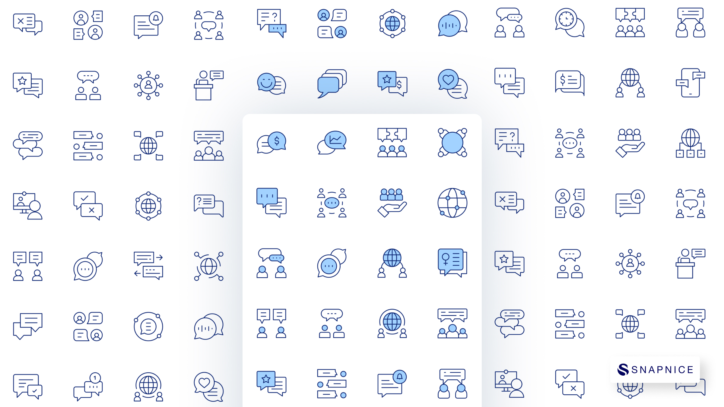 Communication Icon Set 3