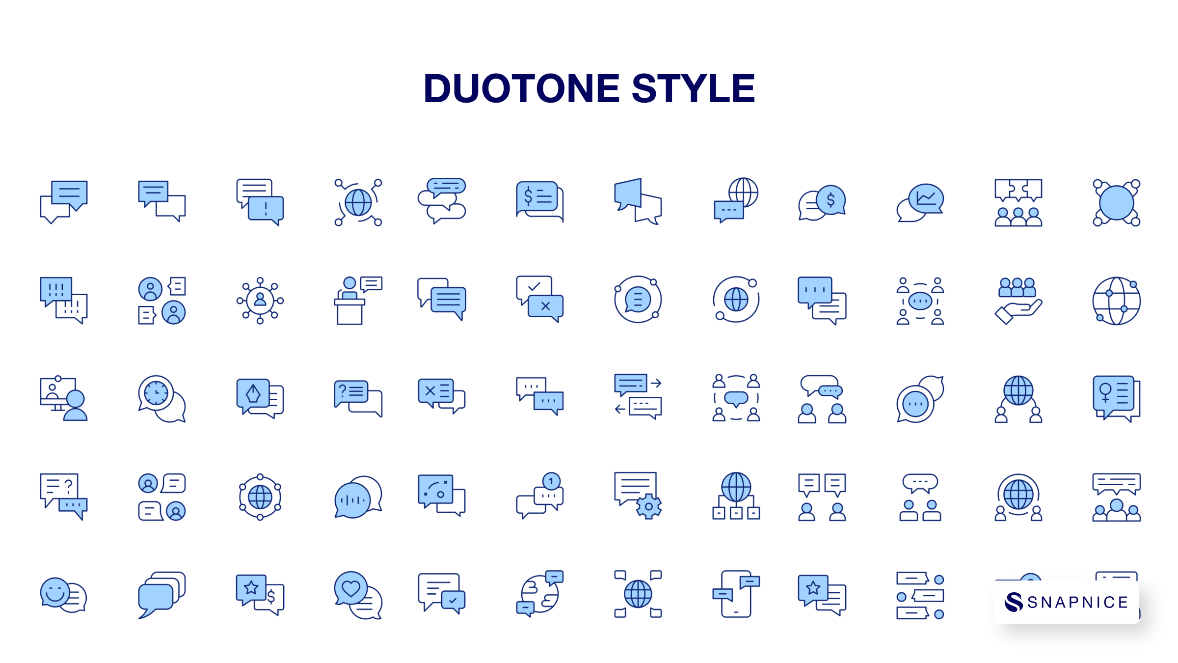 Communication Icon Set 7