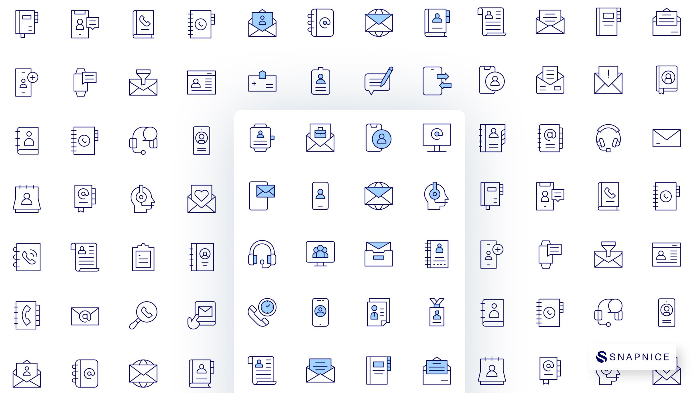 Contact Icon Set 3