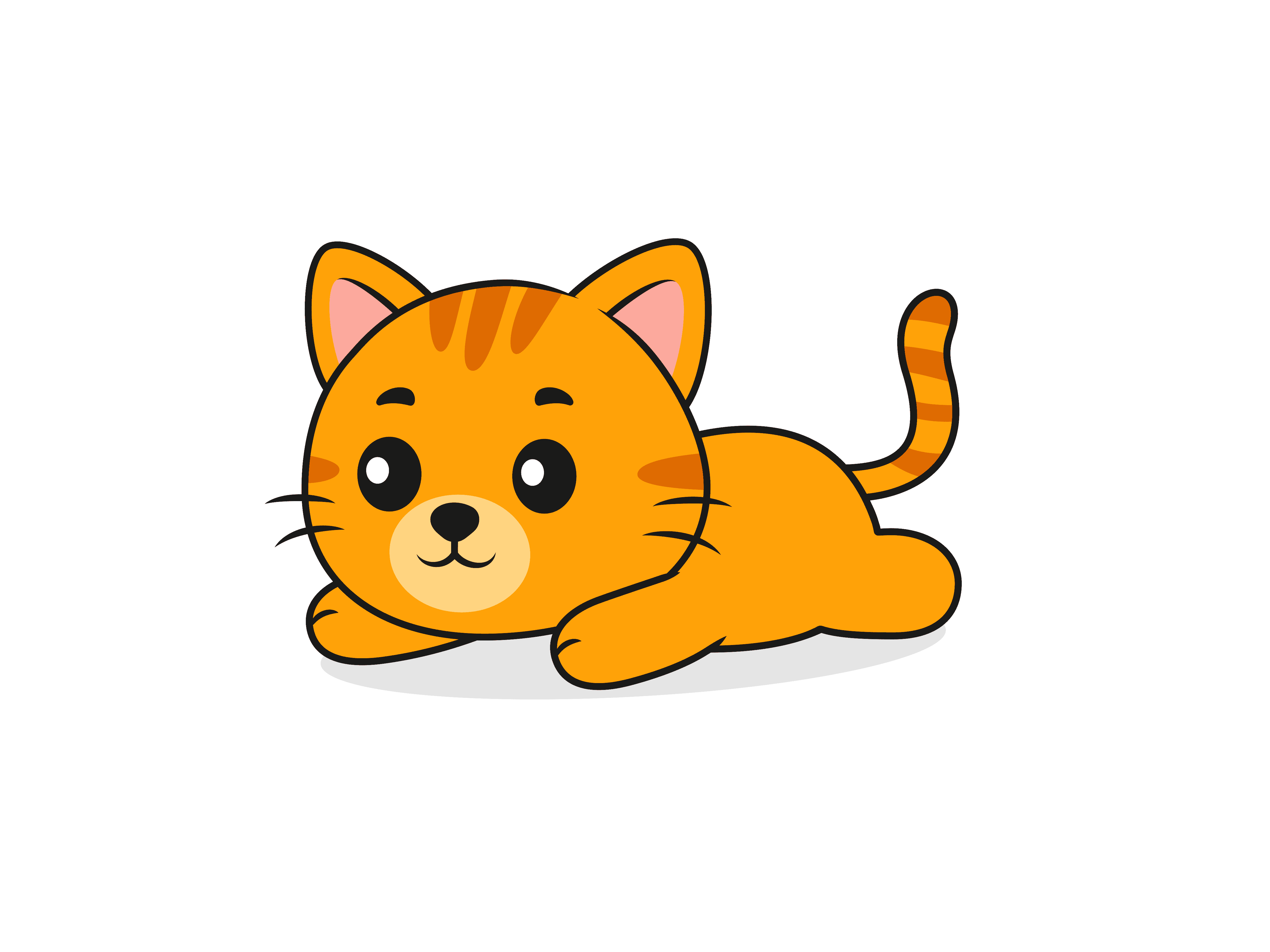 Cute Cat Cartoon Character Collection 11