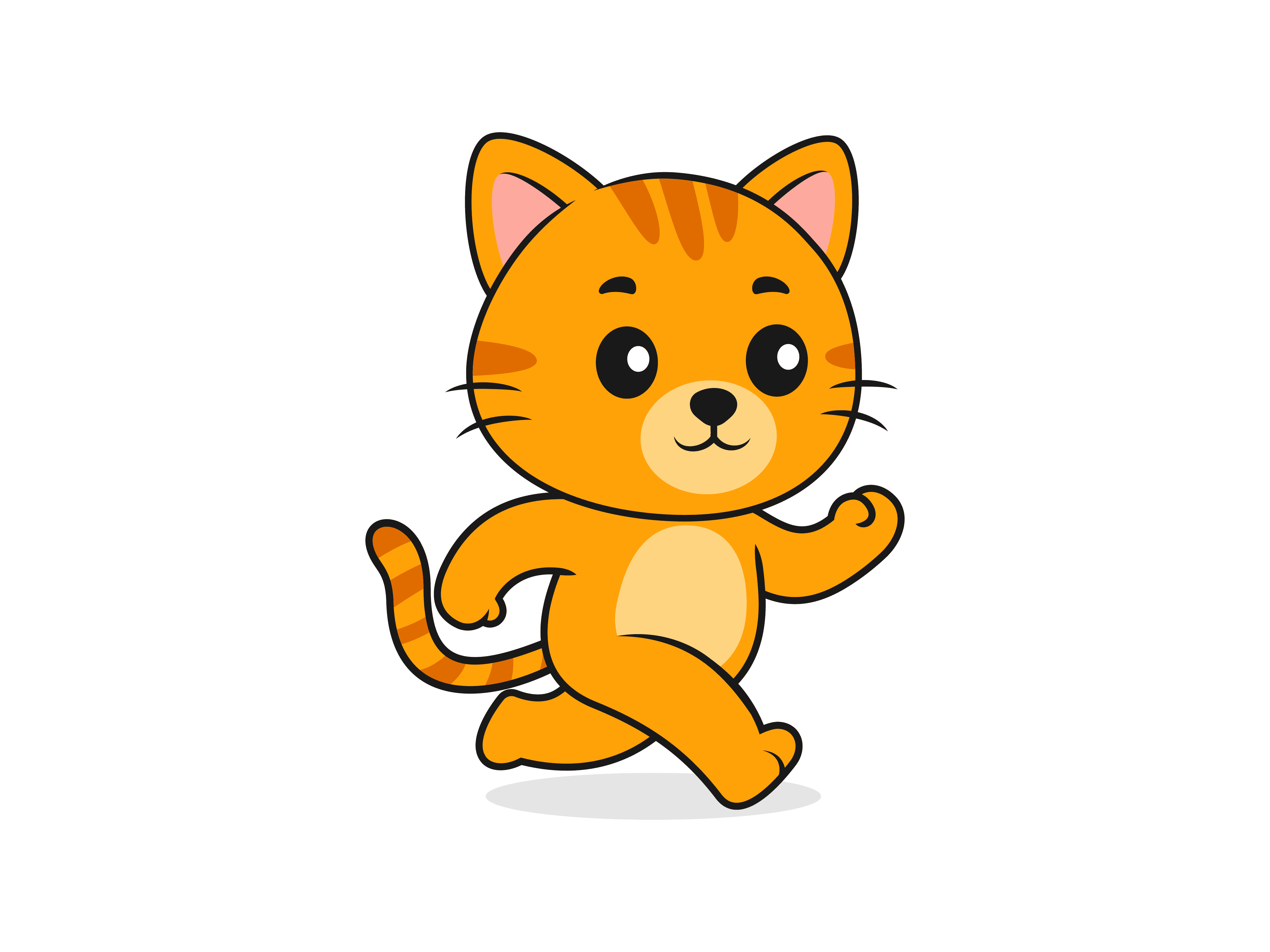 Cute Cat Cartoon Character Collection 3