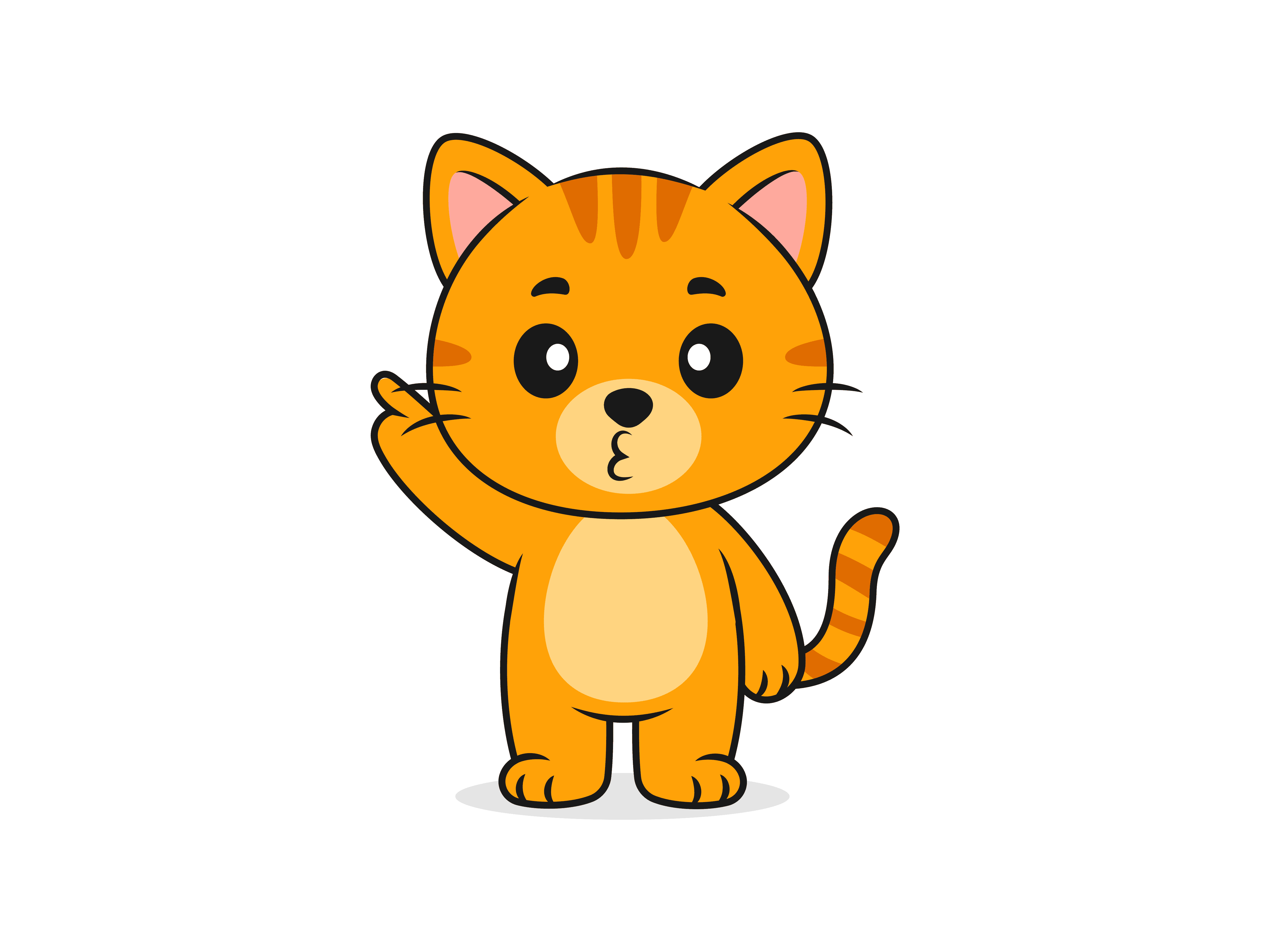 Cute Cat Cartoon Character Collection 5