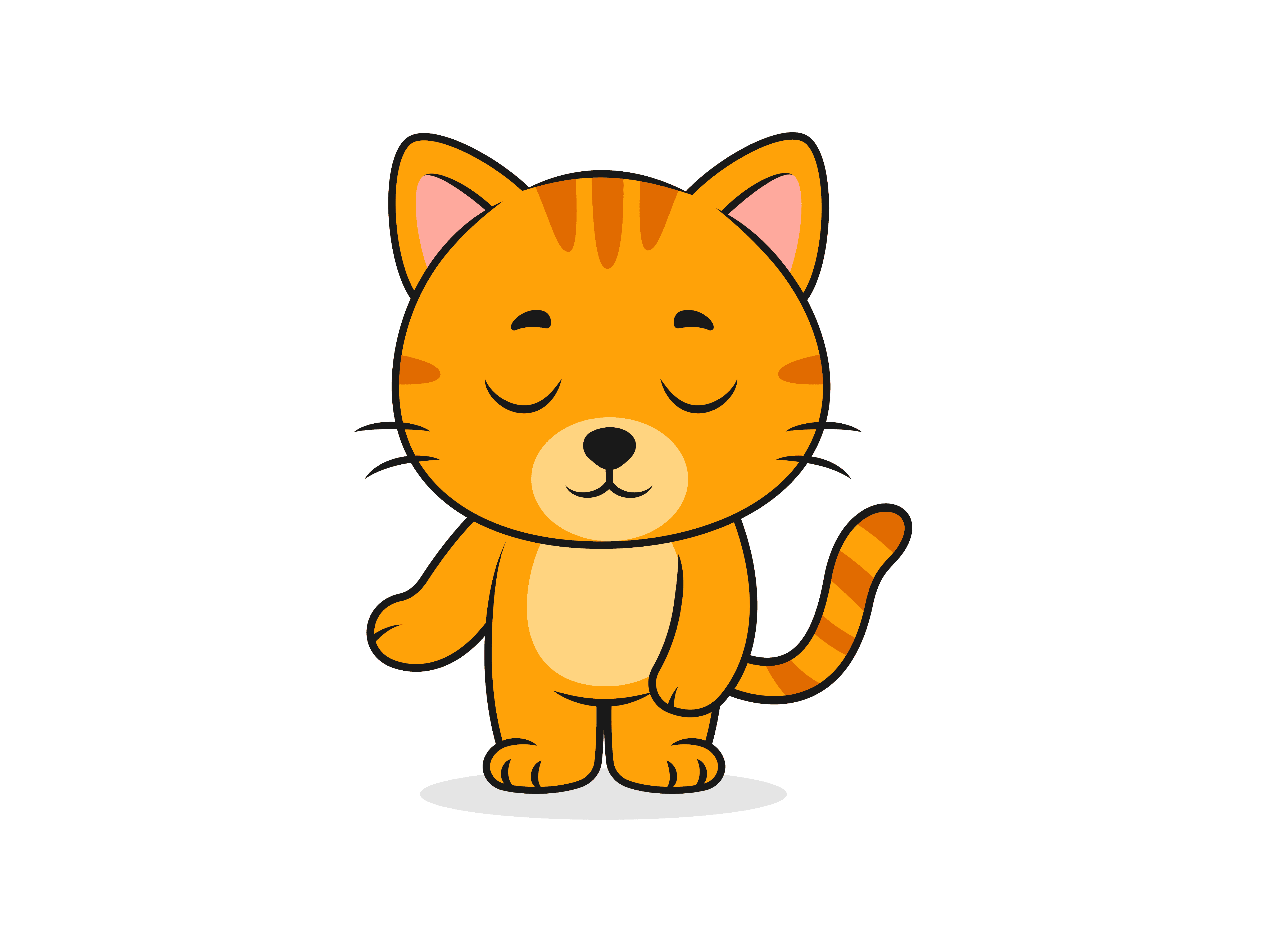 Cute Cat Cartoon Character Collection 9