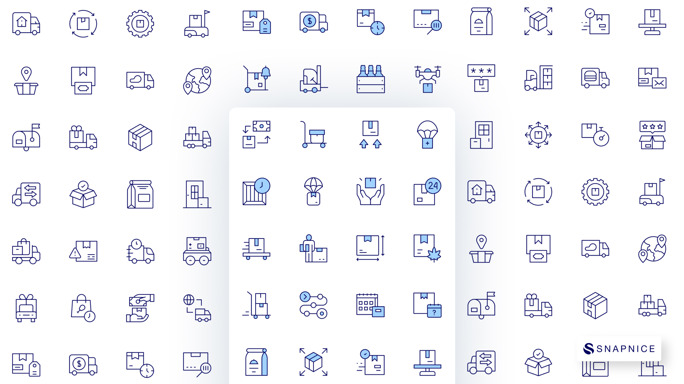 Delivery Icon Set P1 3