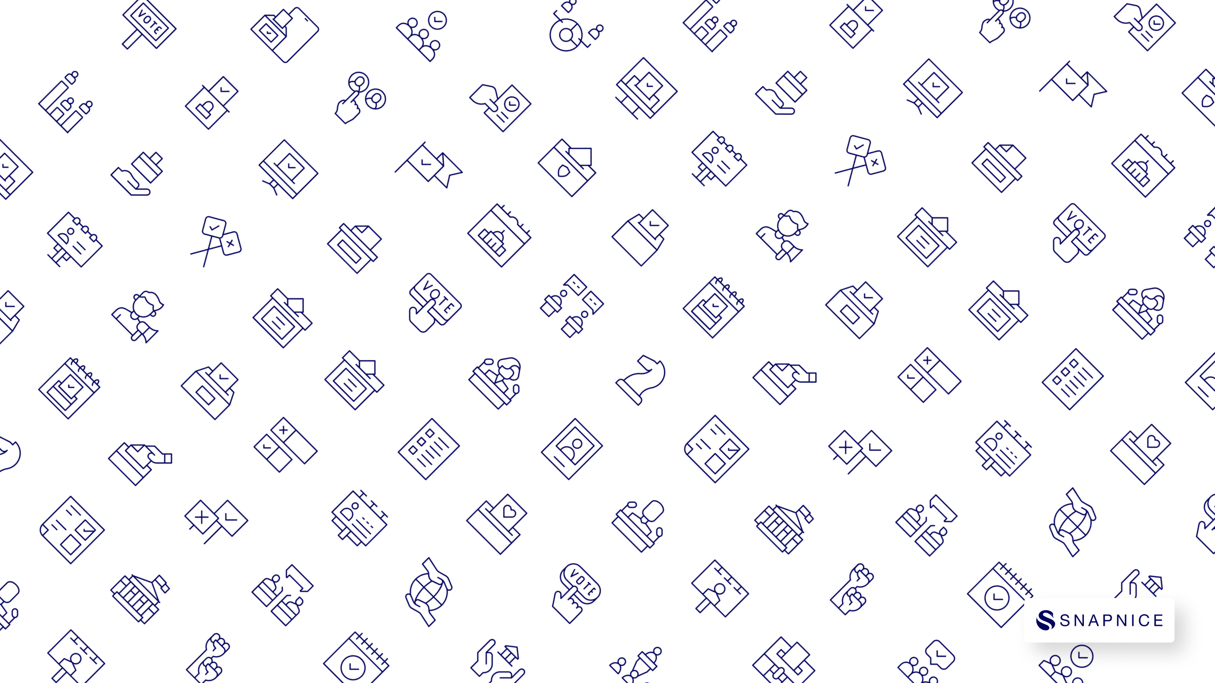 Democracy Icon Set 6