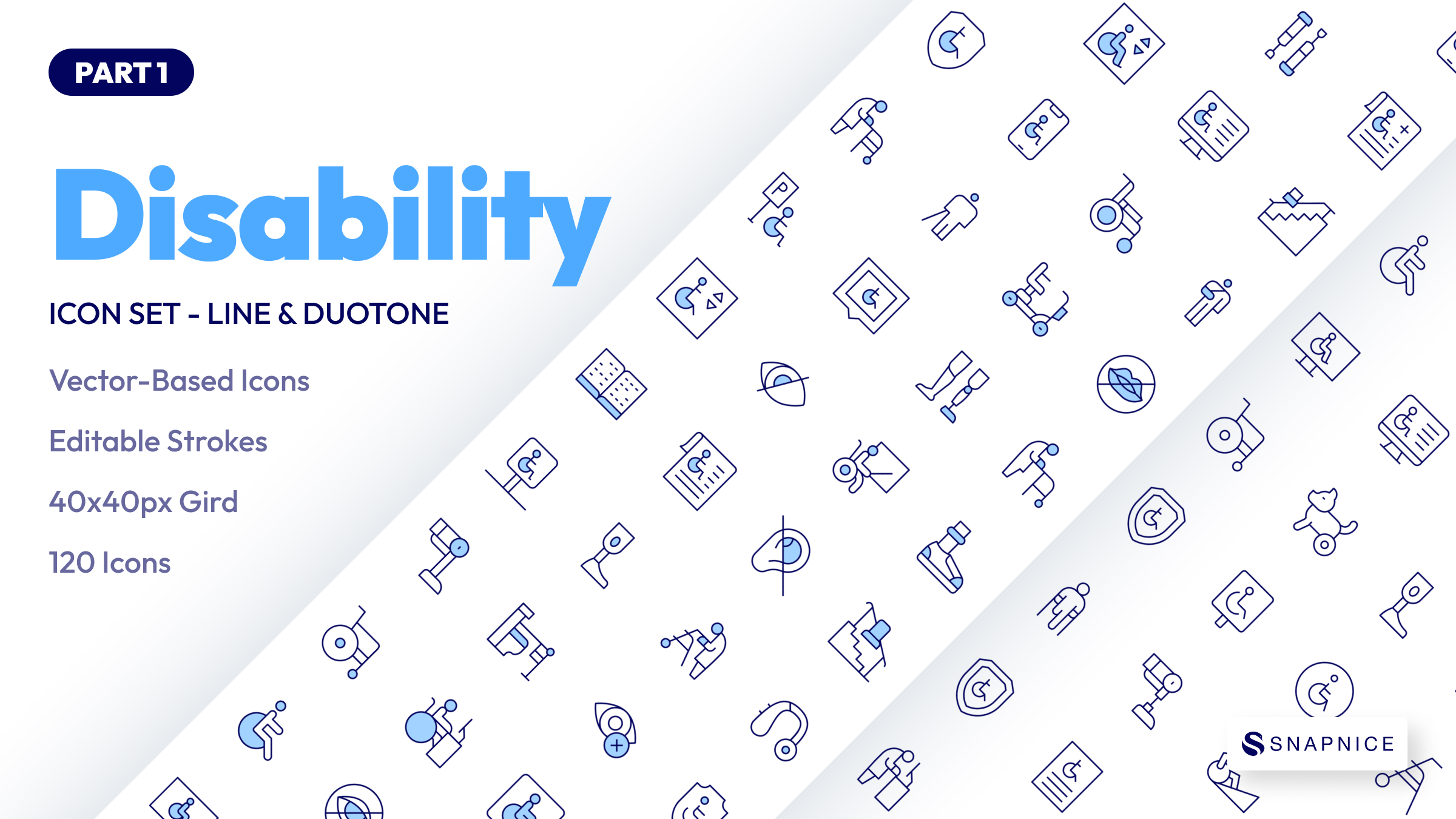 Disability Icon Set 2