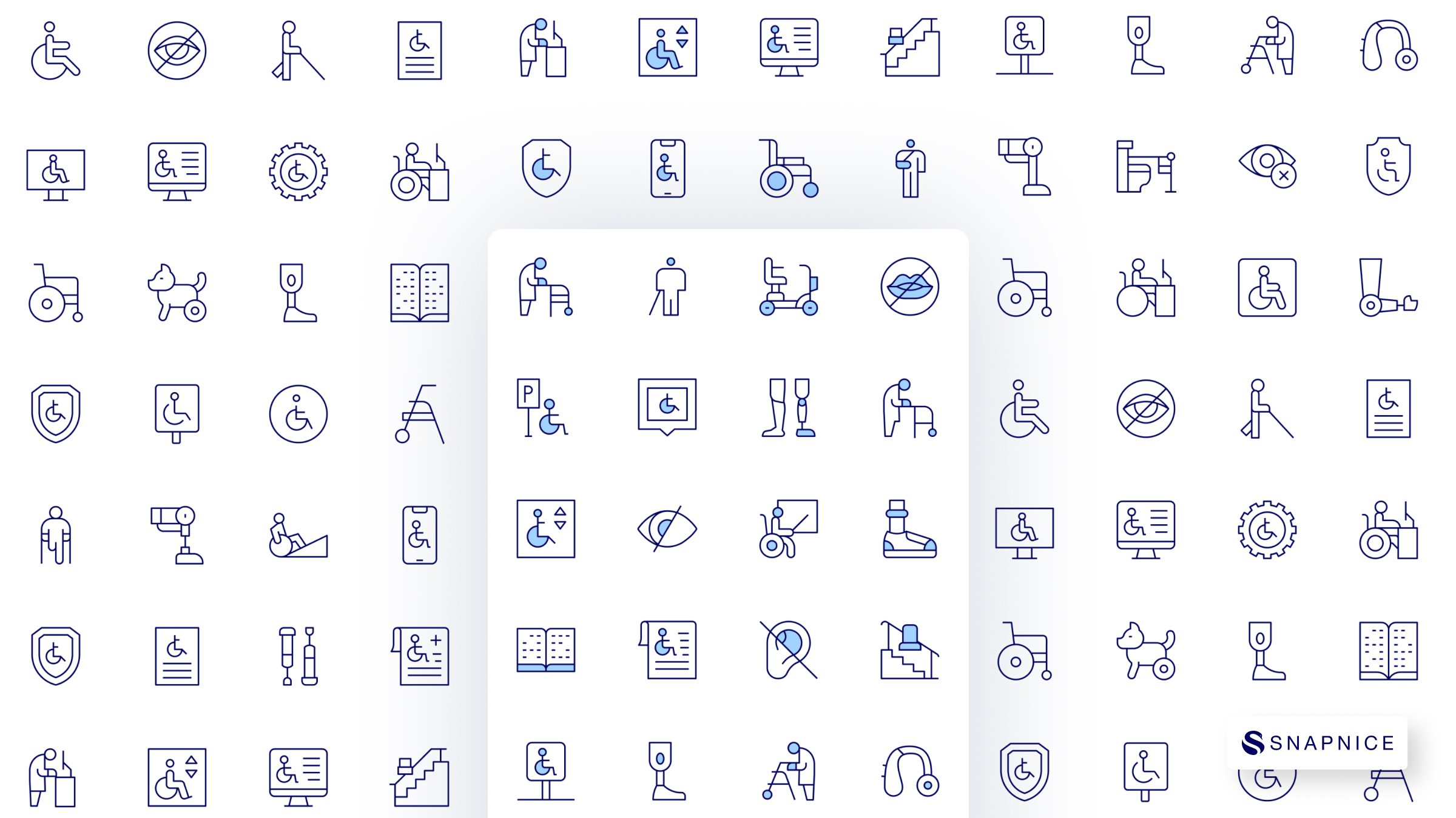 Disability Icon Set 3