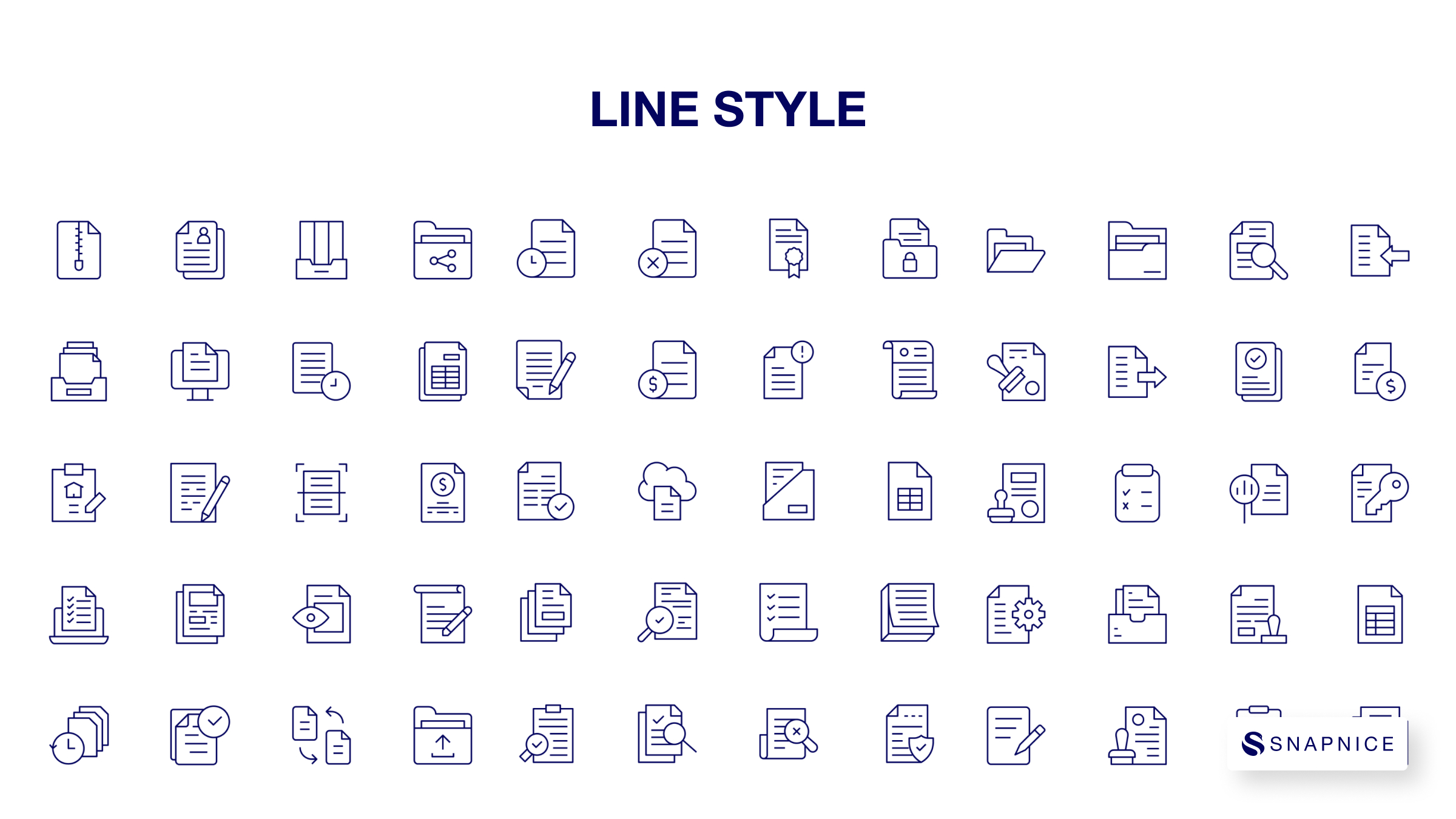 Document Icon Set 8
