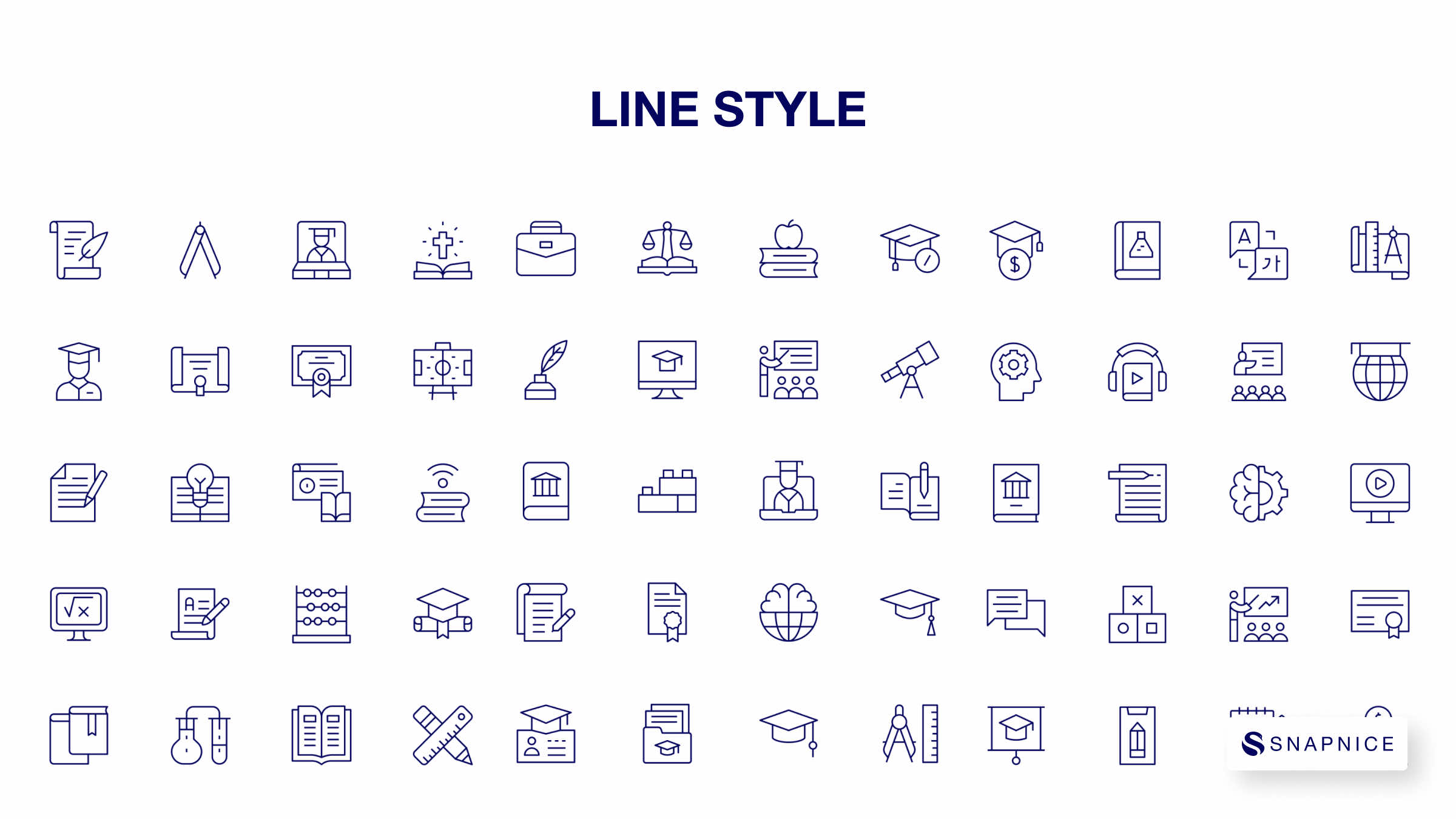 Education Icon Set 8