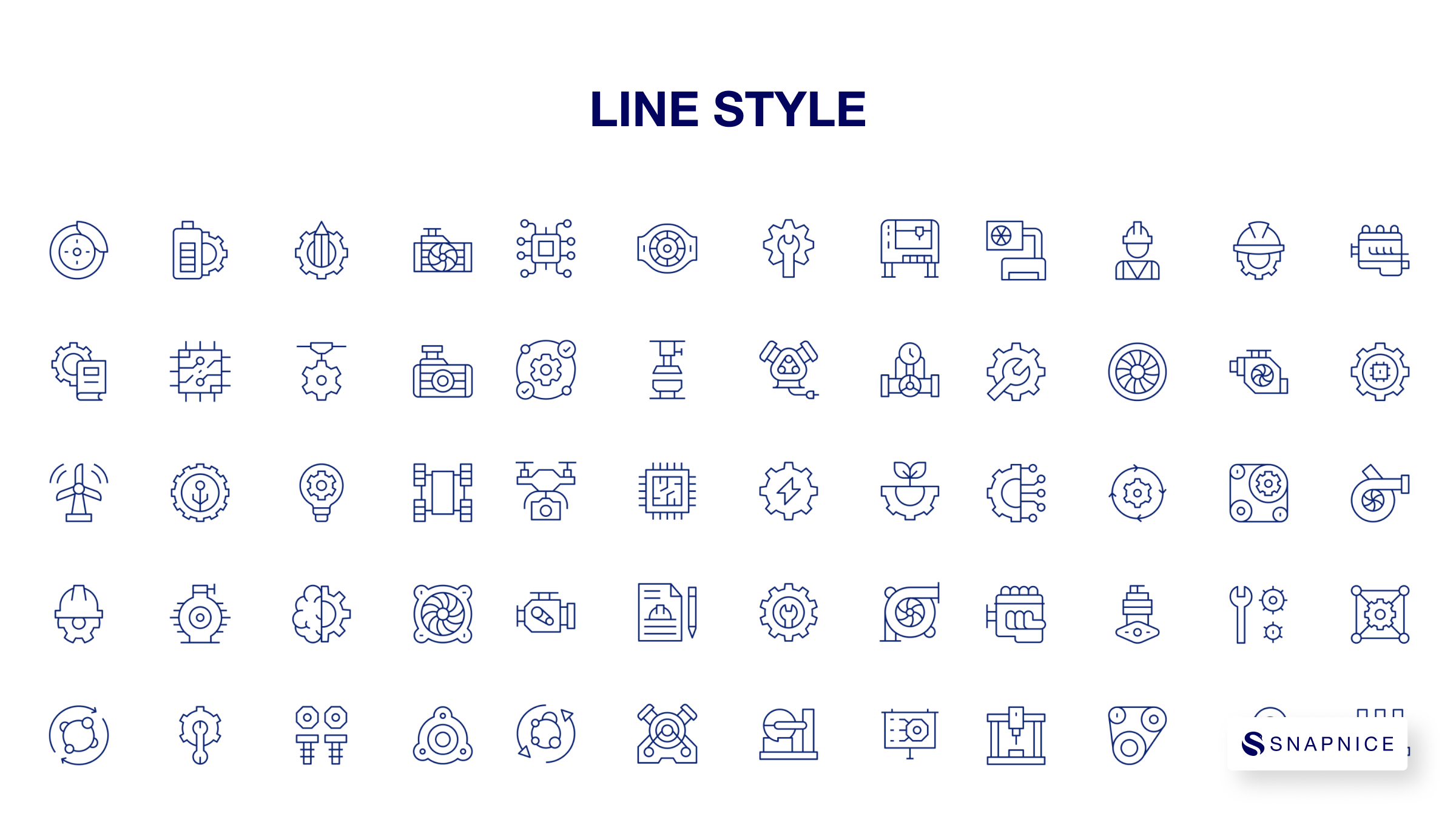 Engineering Icon Set 8