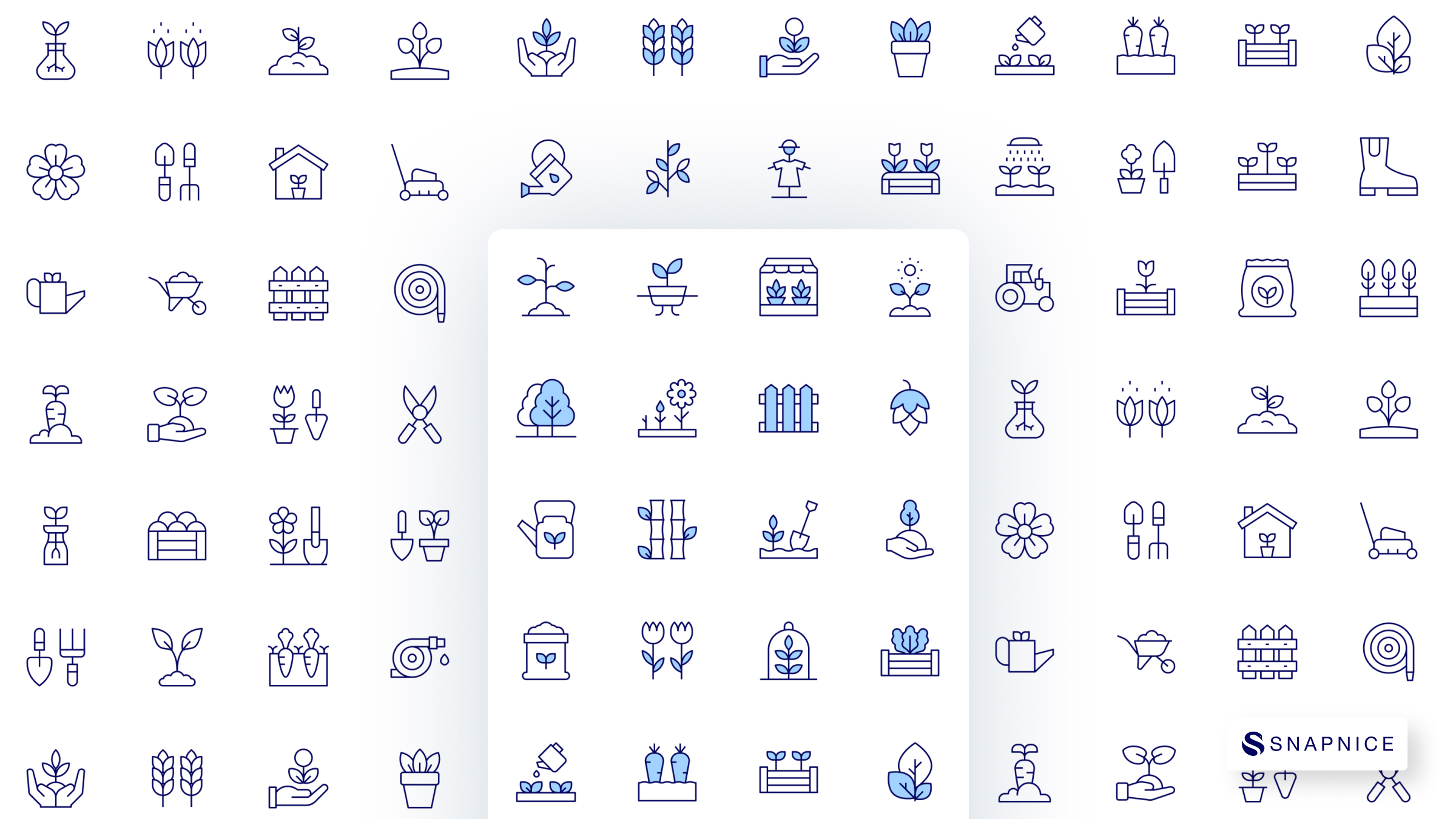 Gardening Icon Set 3