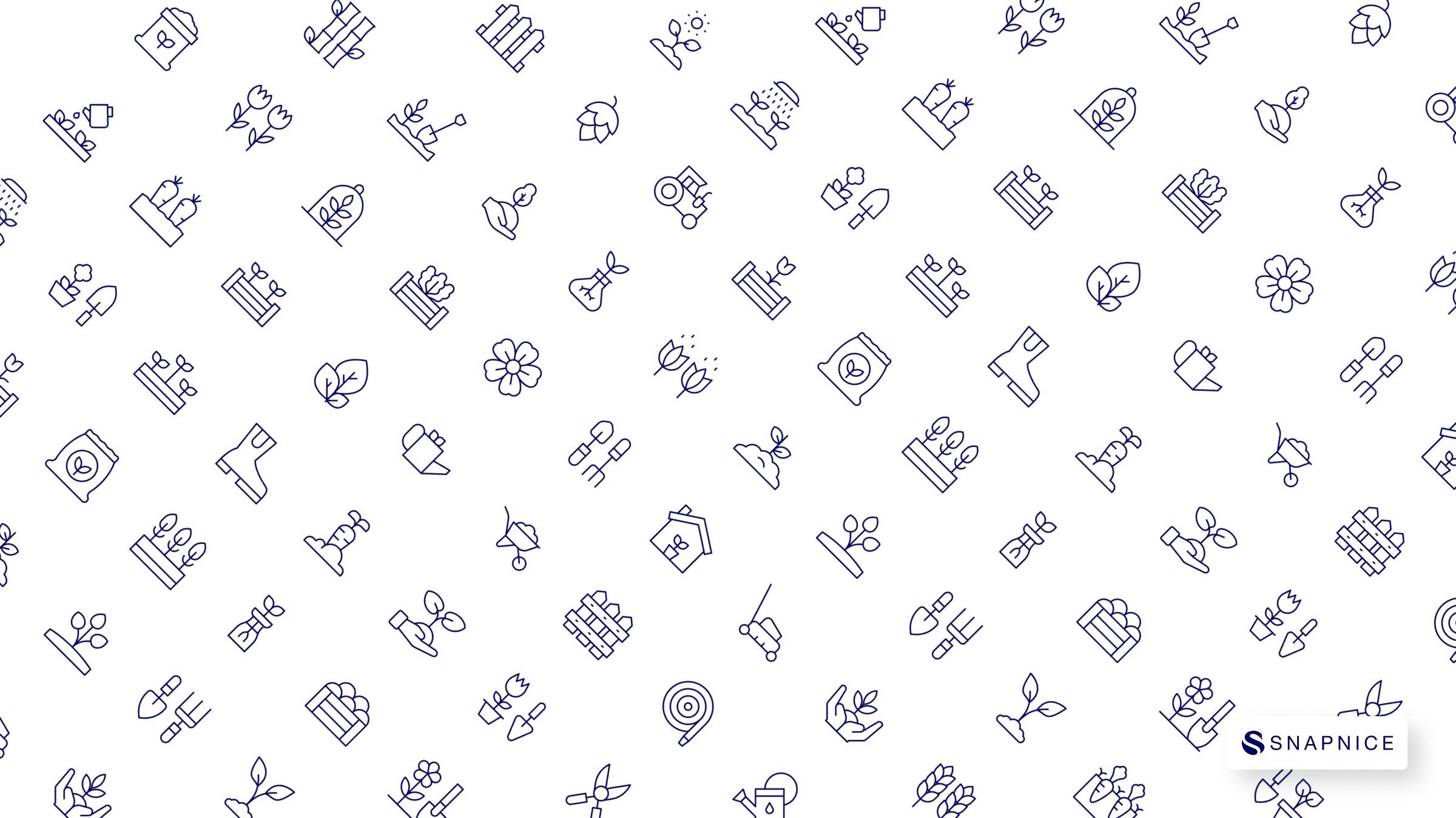 Gardening Icon Set 6