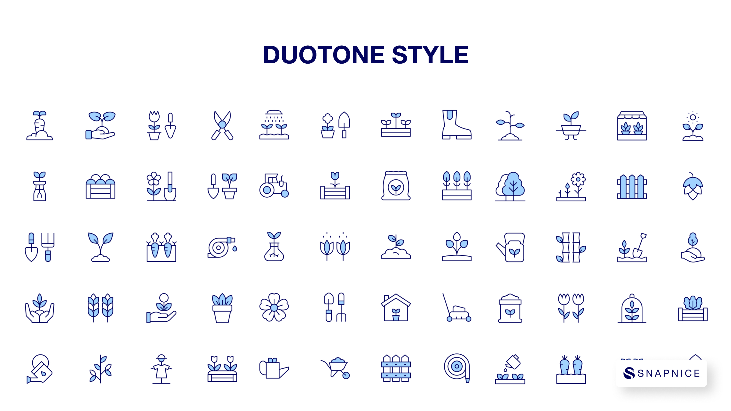 Gardening Icon Set 7