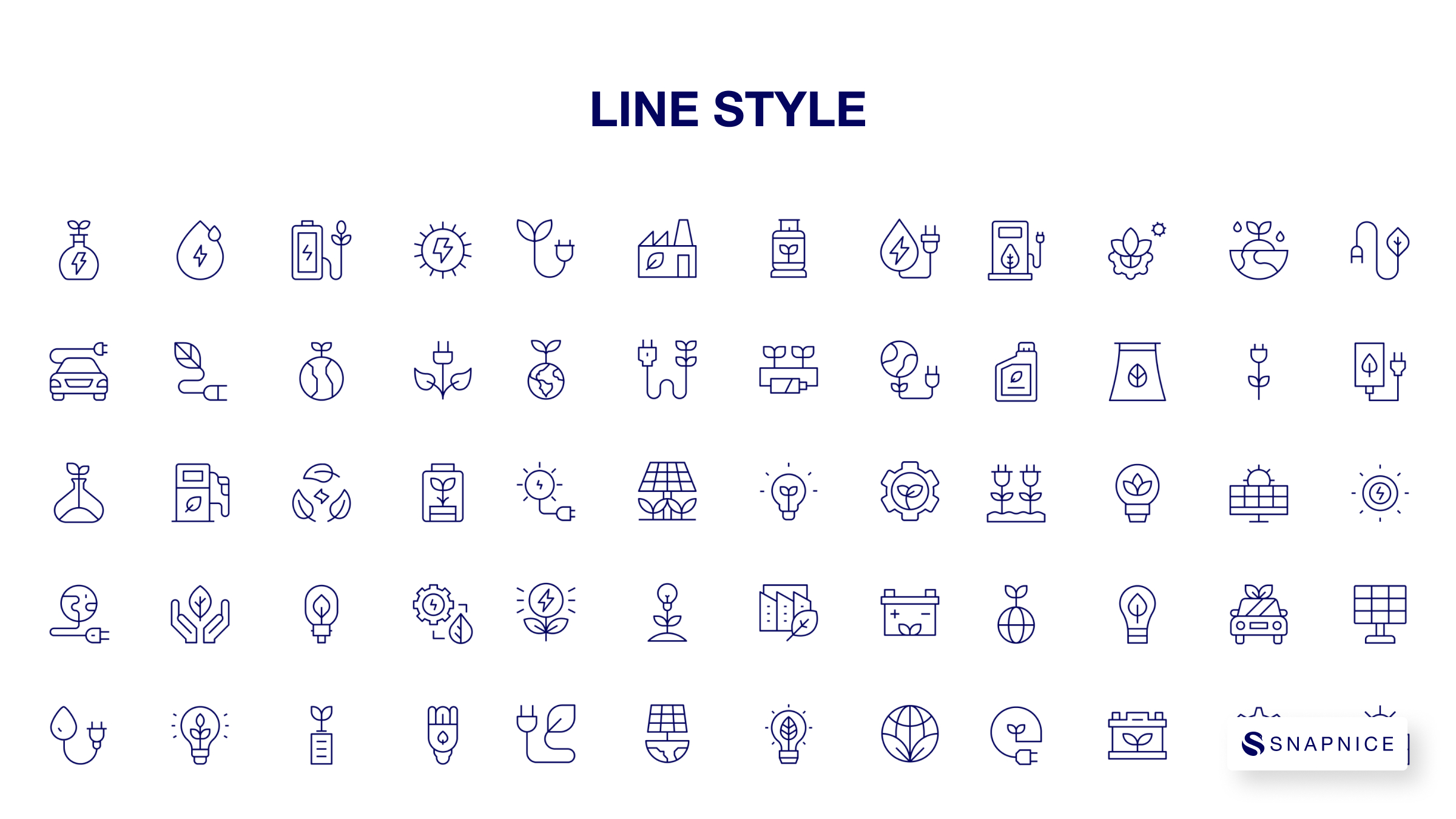 Green Energy Icon Set P2 8