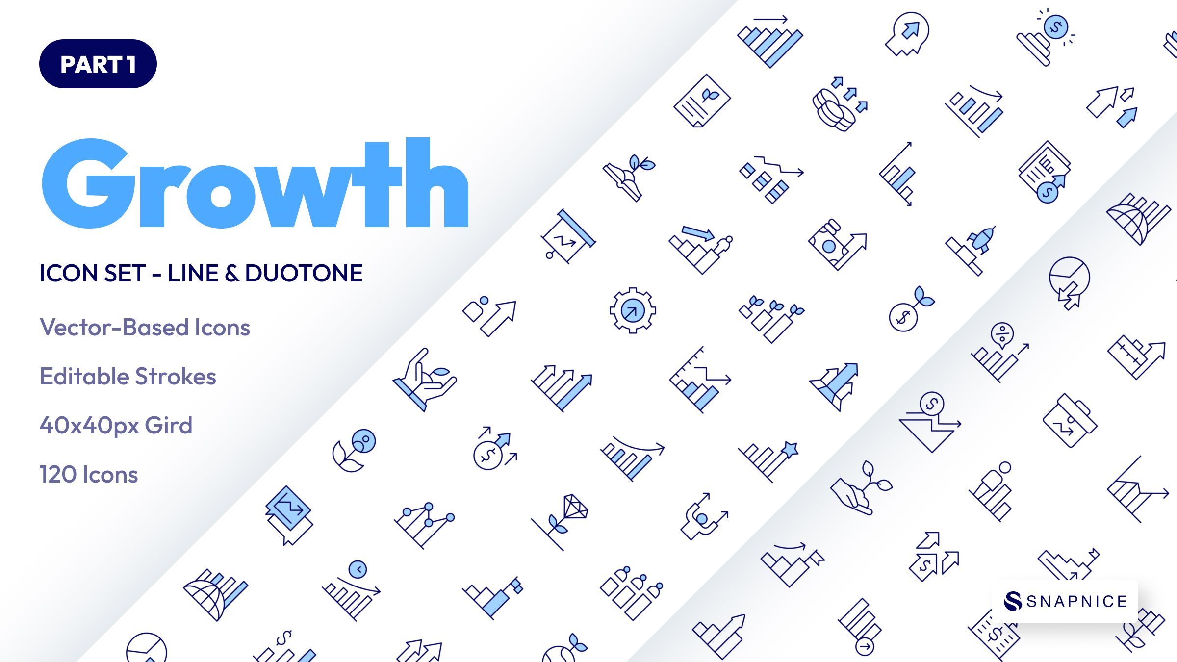 Growth Icon Set P1 2