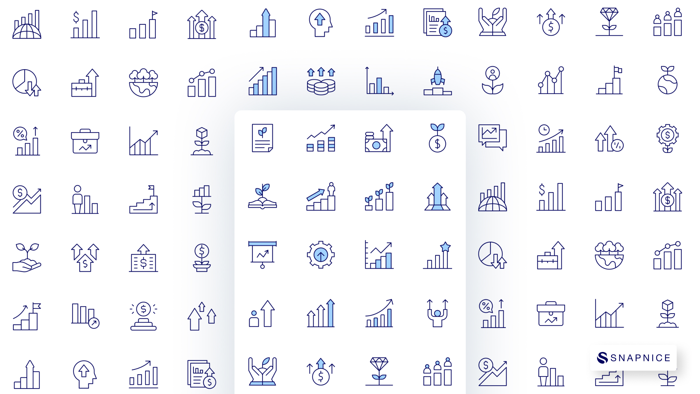 Growth Icon Set P1 3