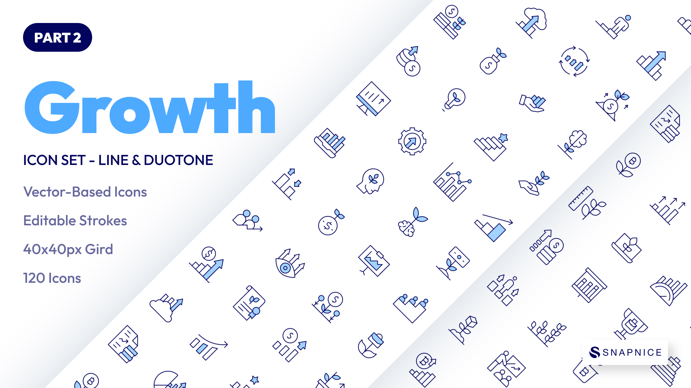 Growth Icon Set P2 2