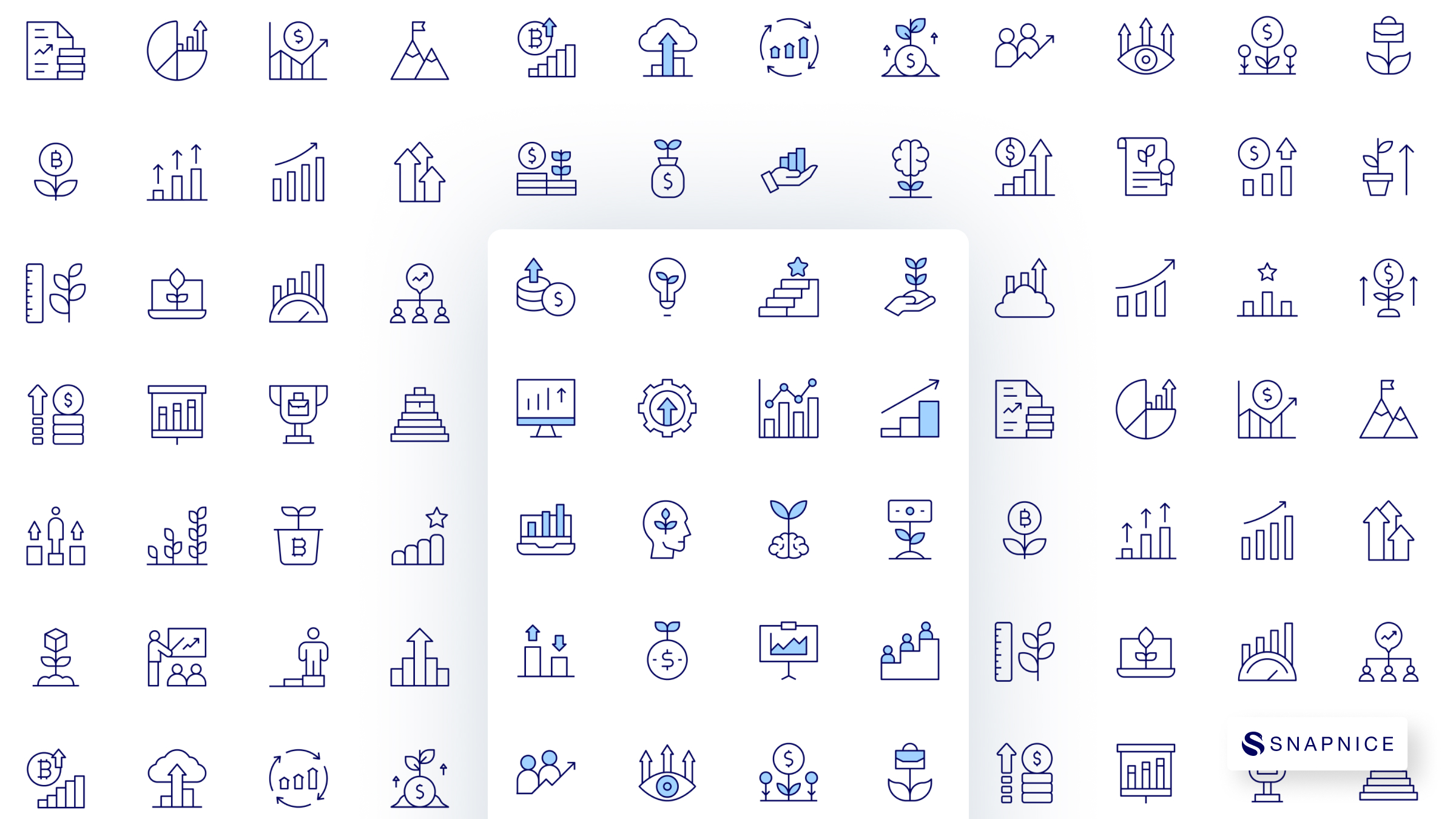 Growth Icon Set P2 3