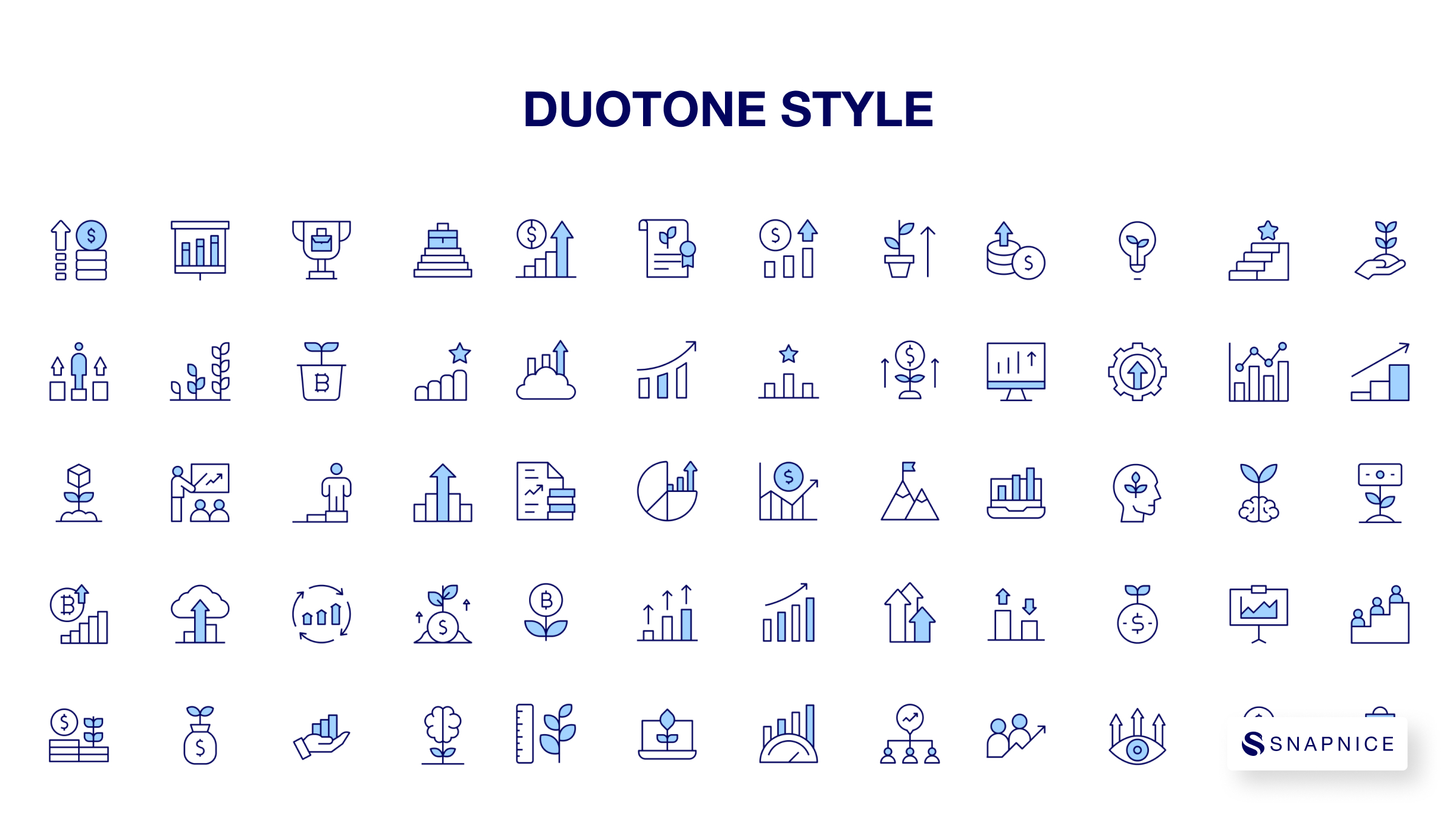 Growth Icon Set P2 7