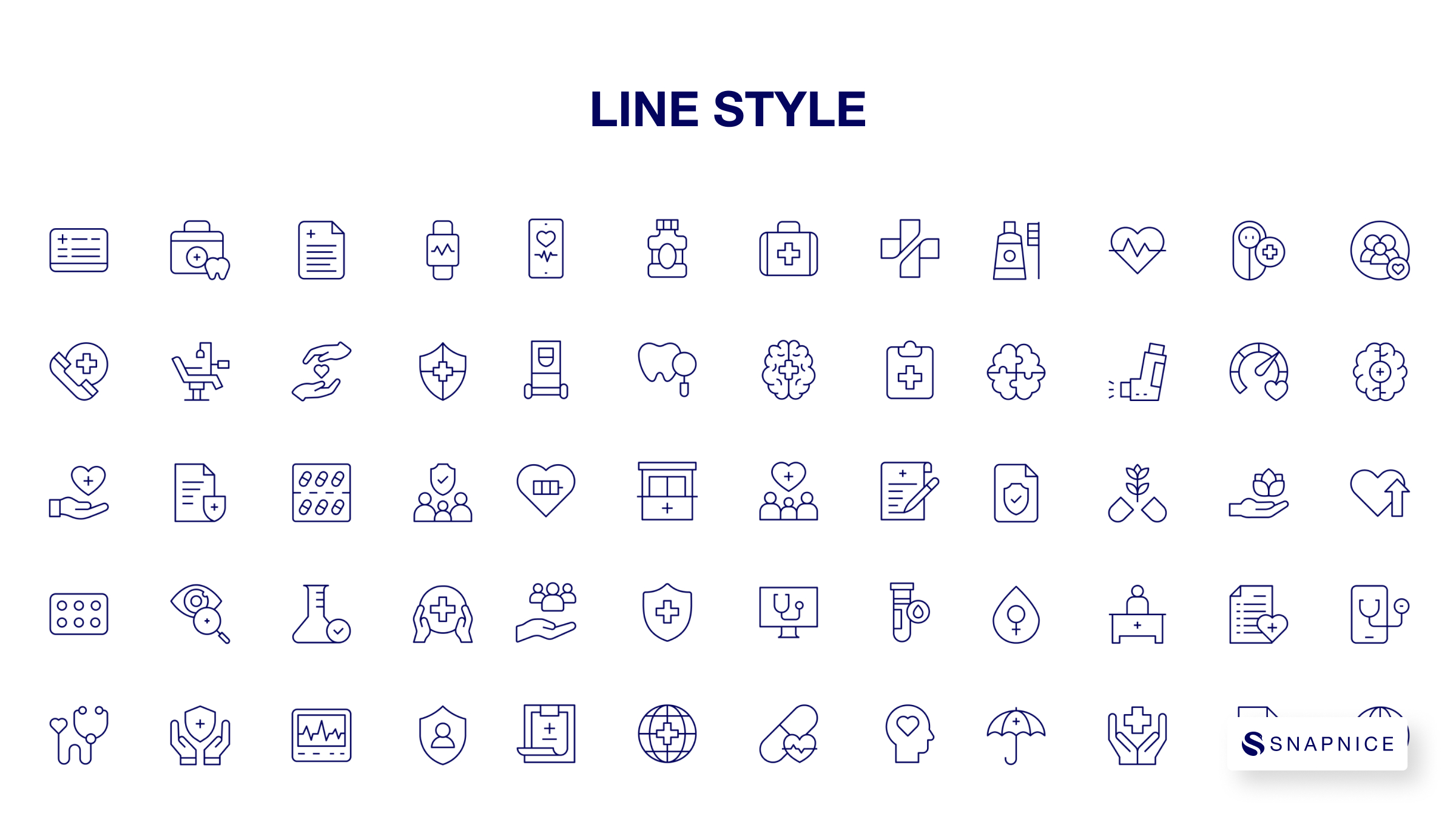 Healthcare Icon Set 8