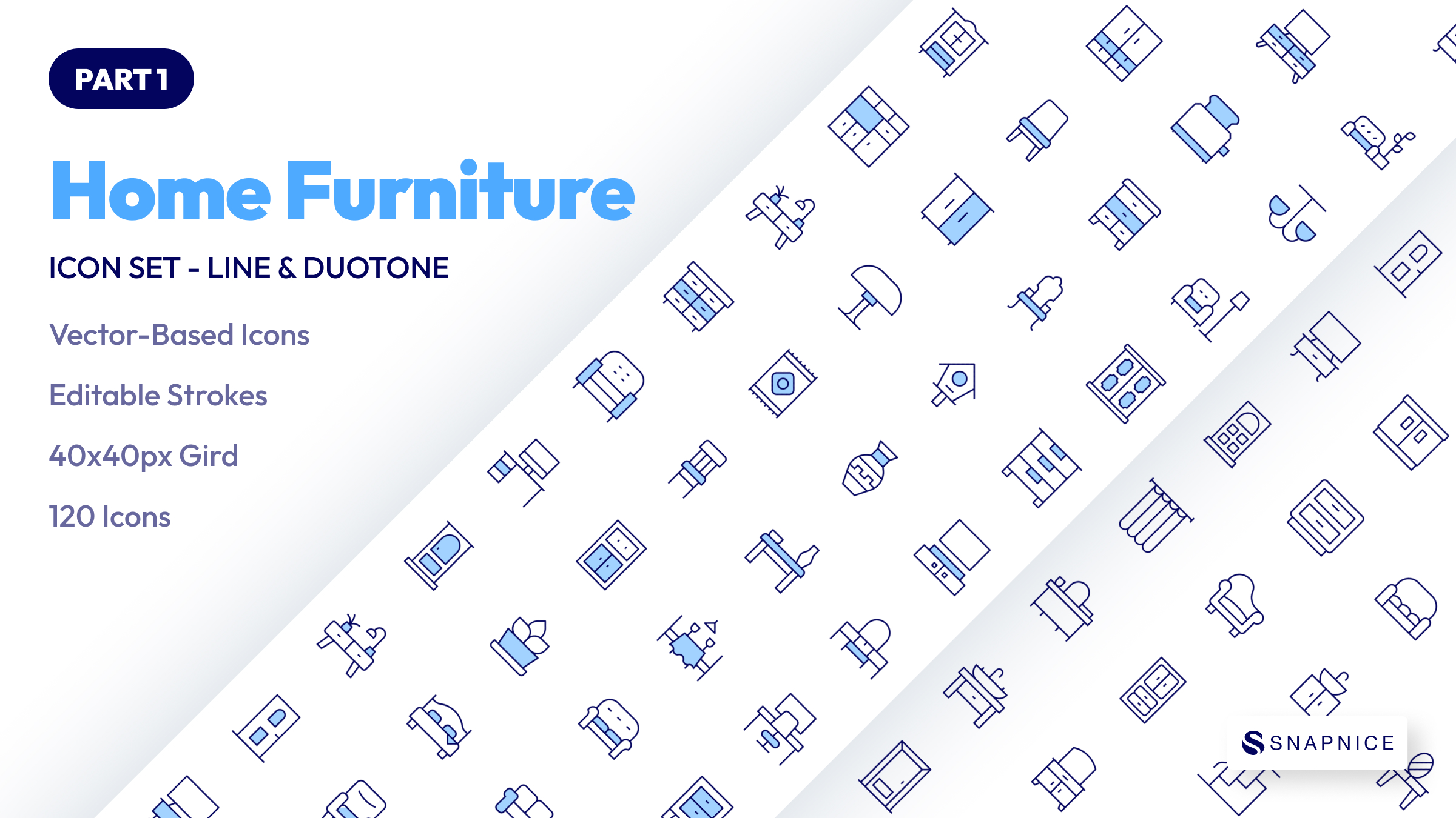 Home furniture Icon Set P1 2