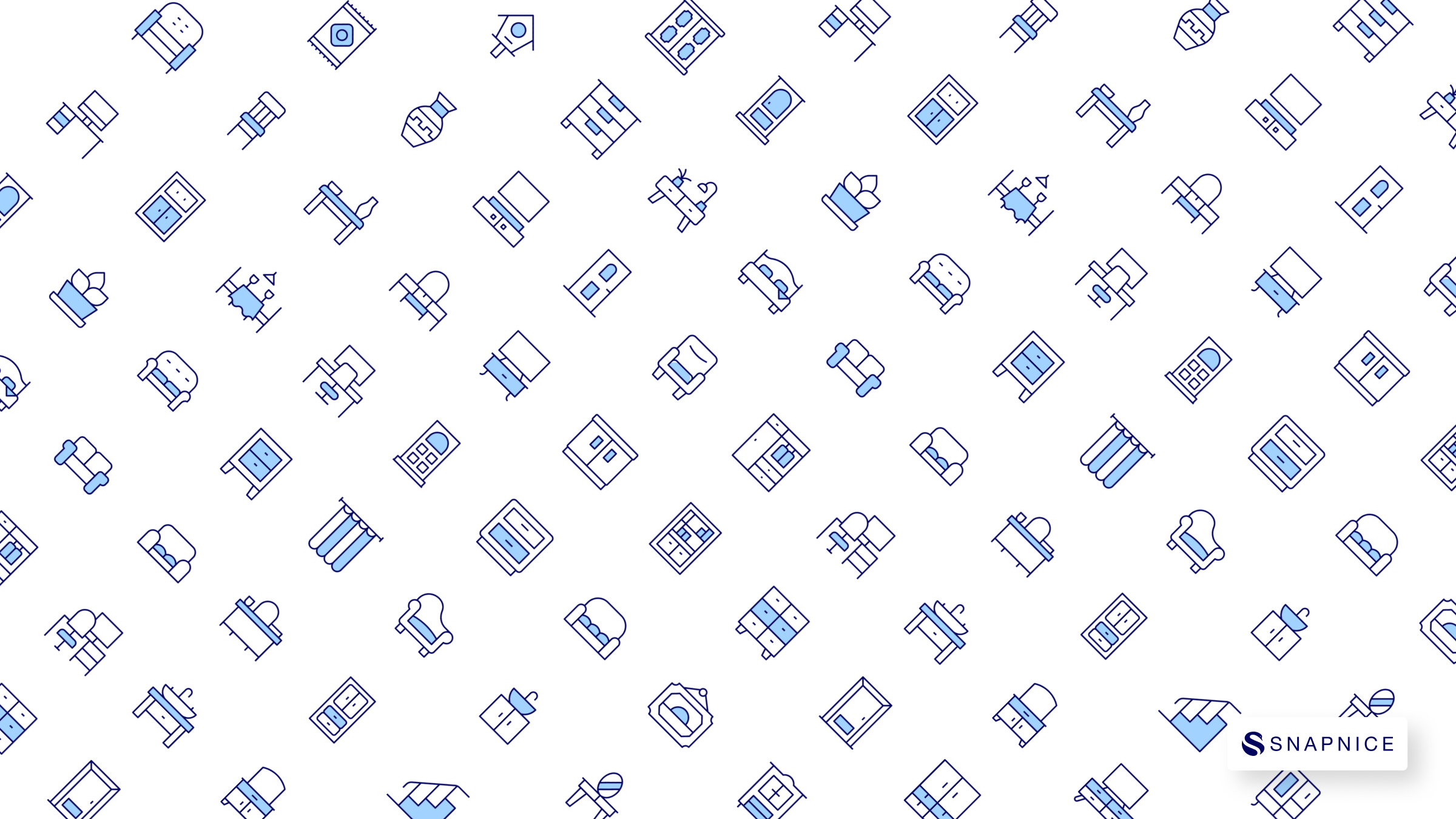 Home furniture Icon Set P1 5