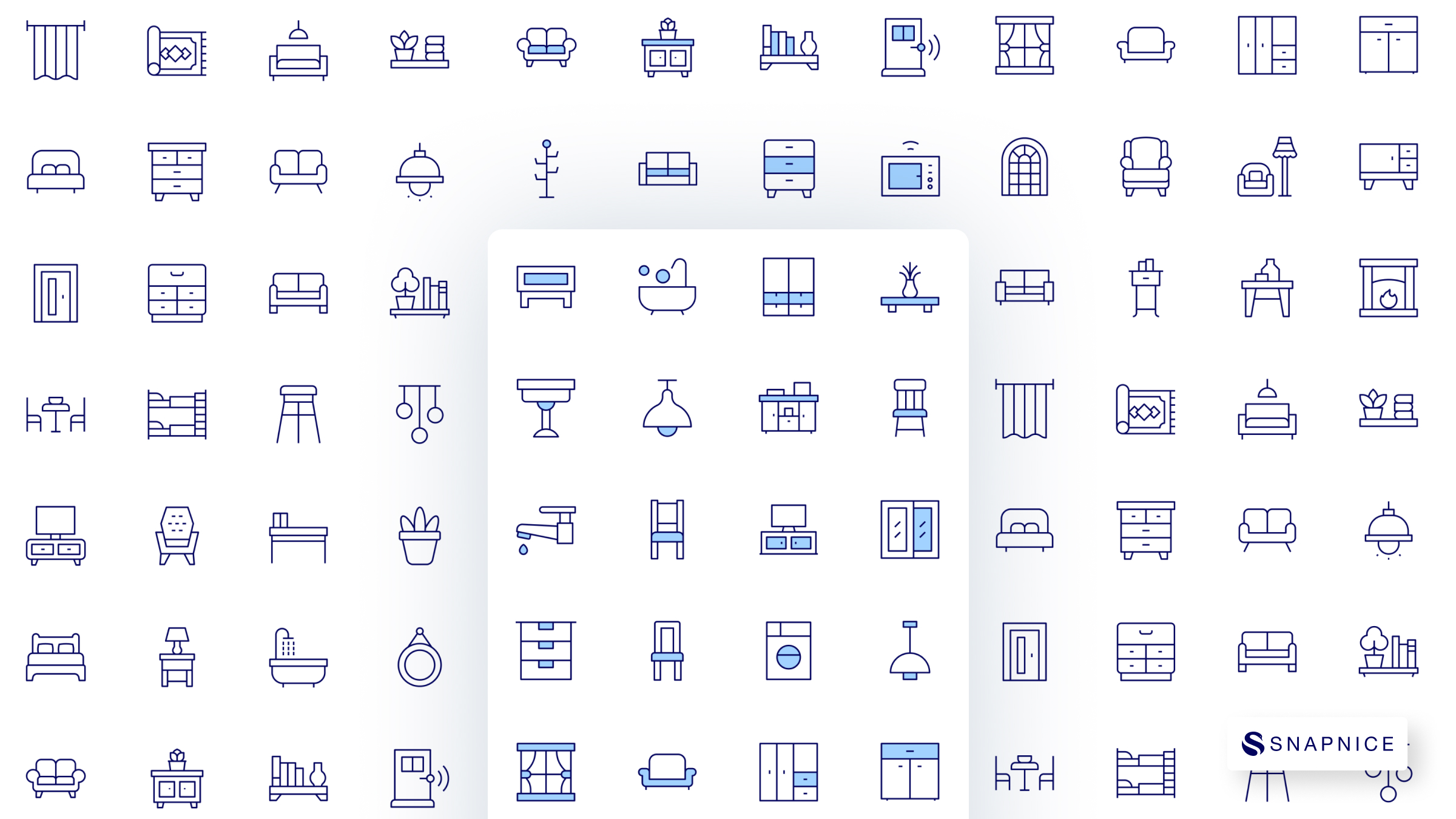 Home furniture Icon Set P2 3