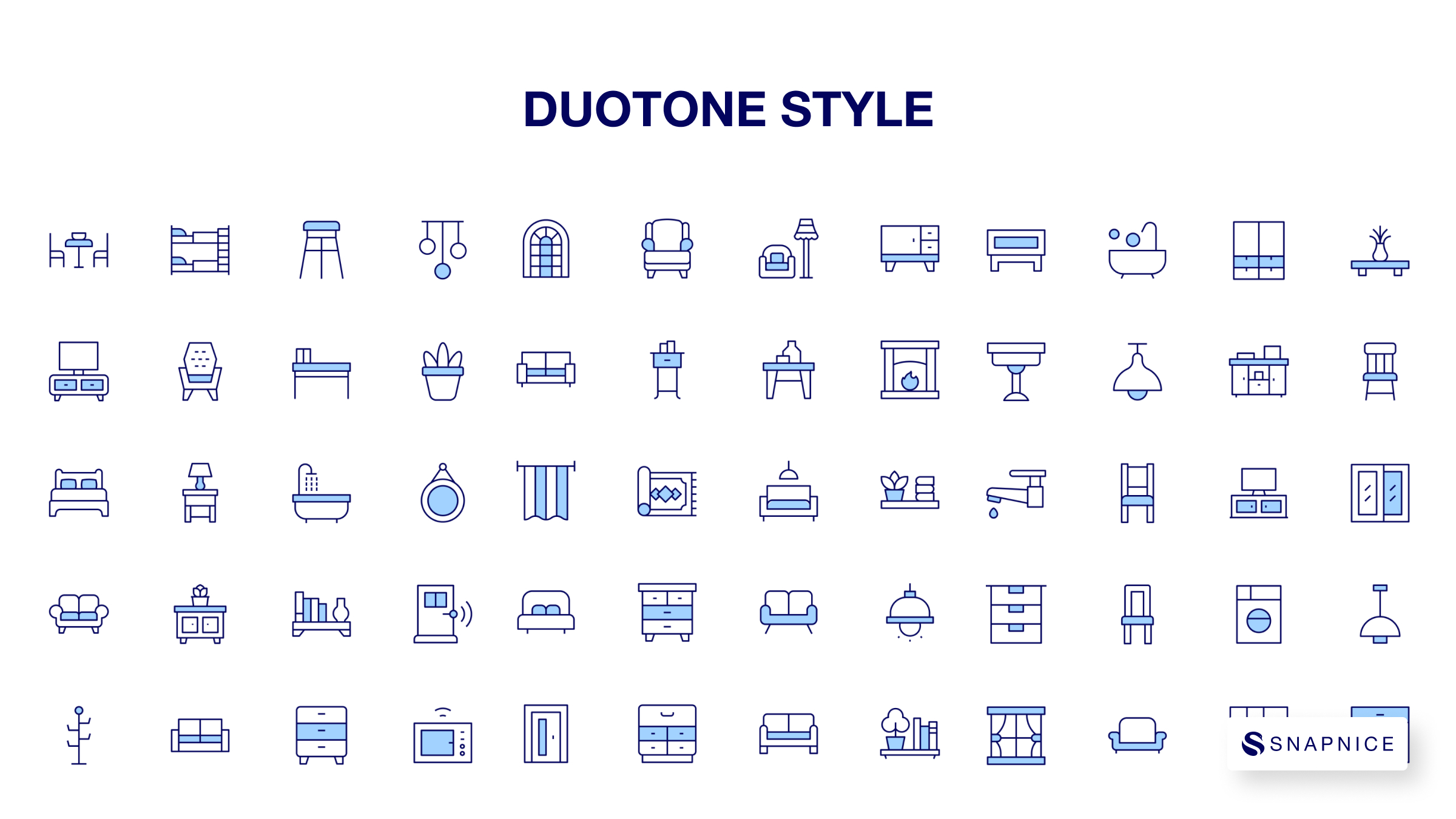 Home furniture Icon Set P2 7