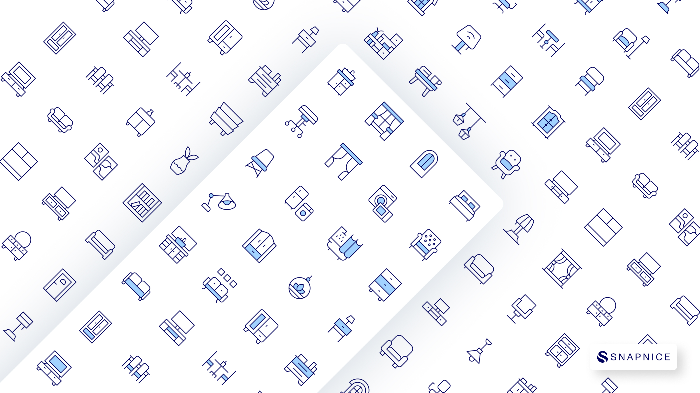 Home furniture Icon Set P3 4