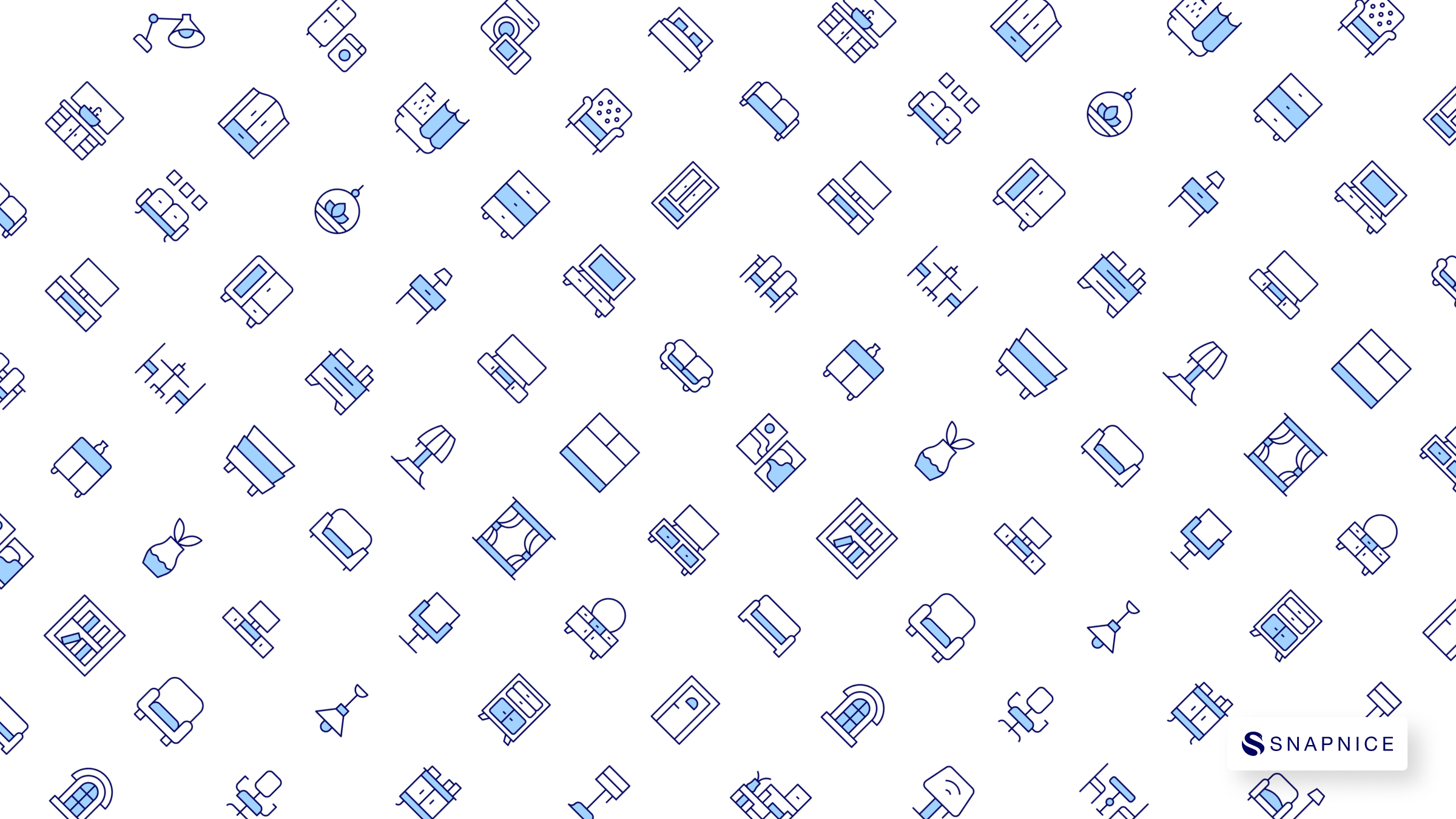 Home furniture Icon Set P3 5