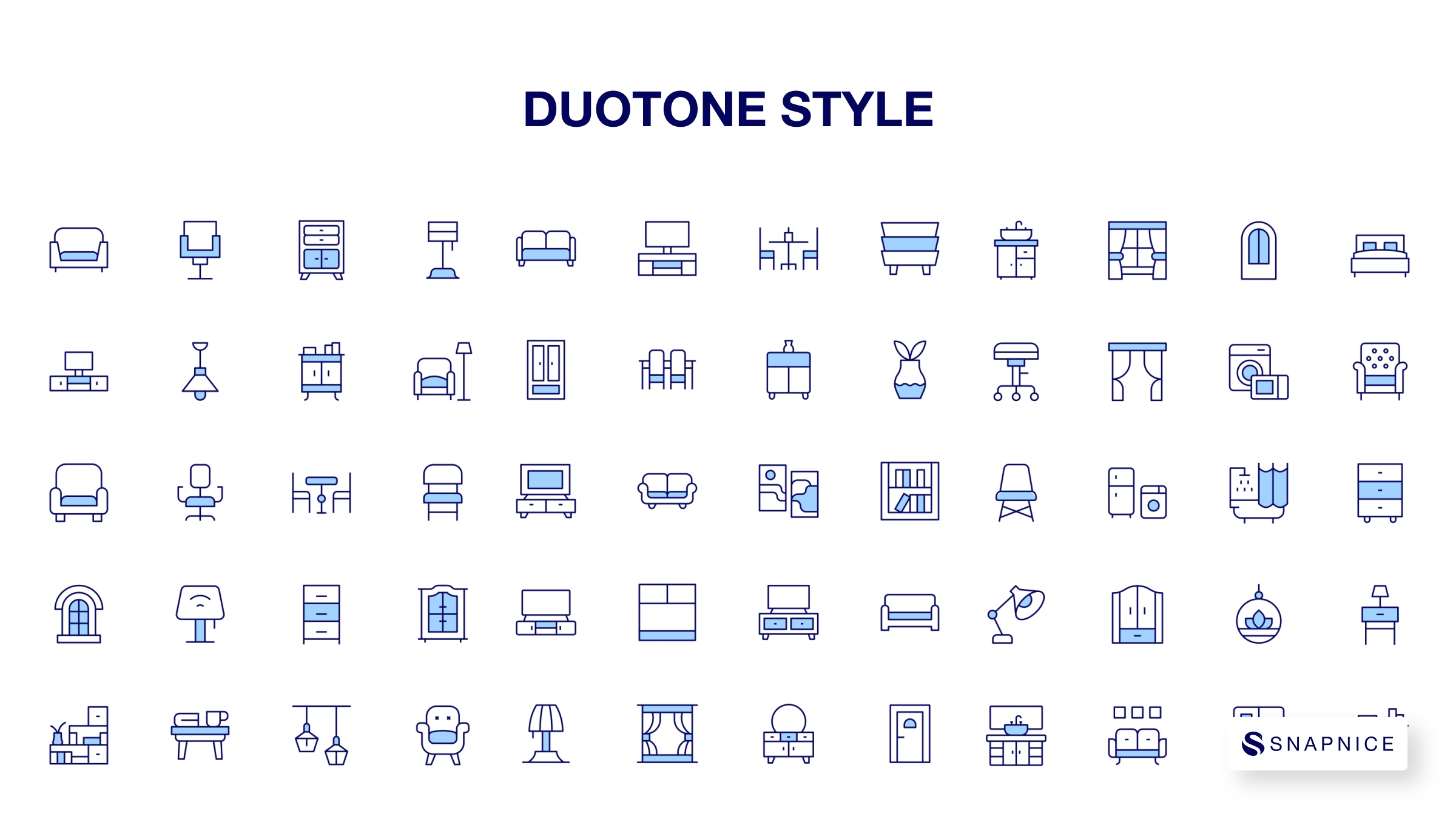 Home furniture Icon Set P3 7