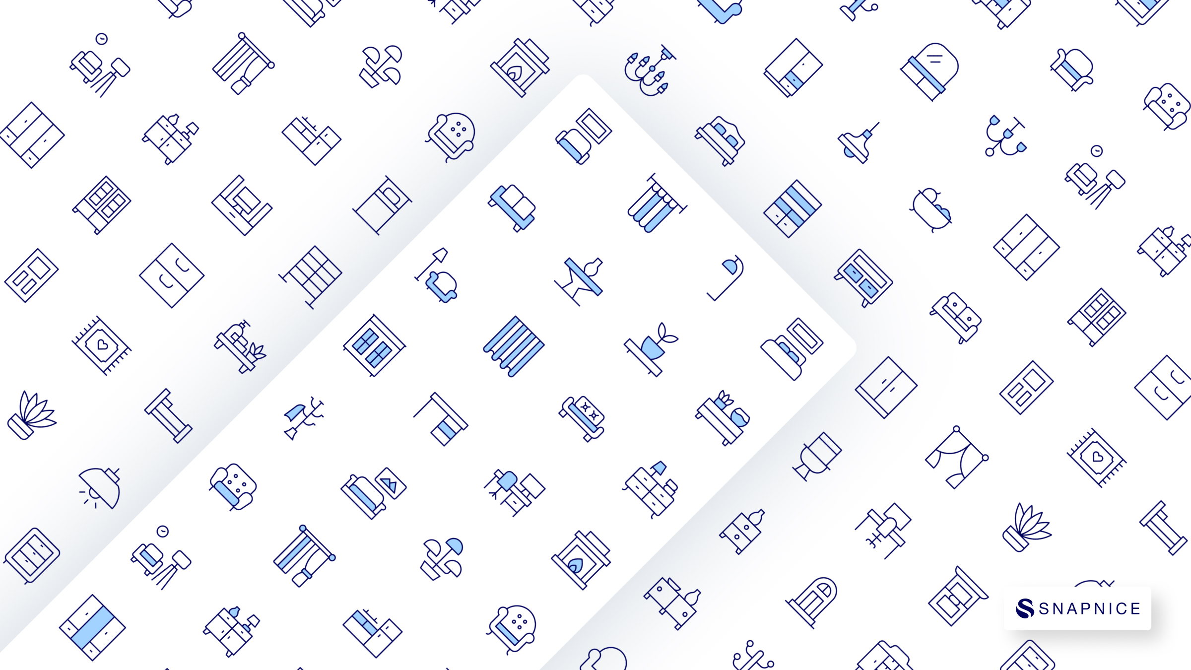 Home furniture Icon Set P4 4