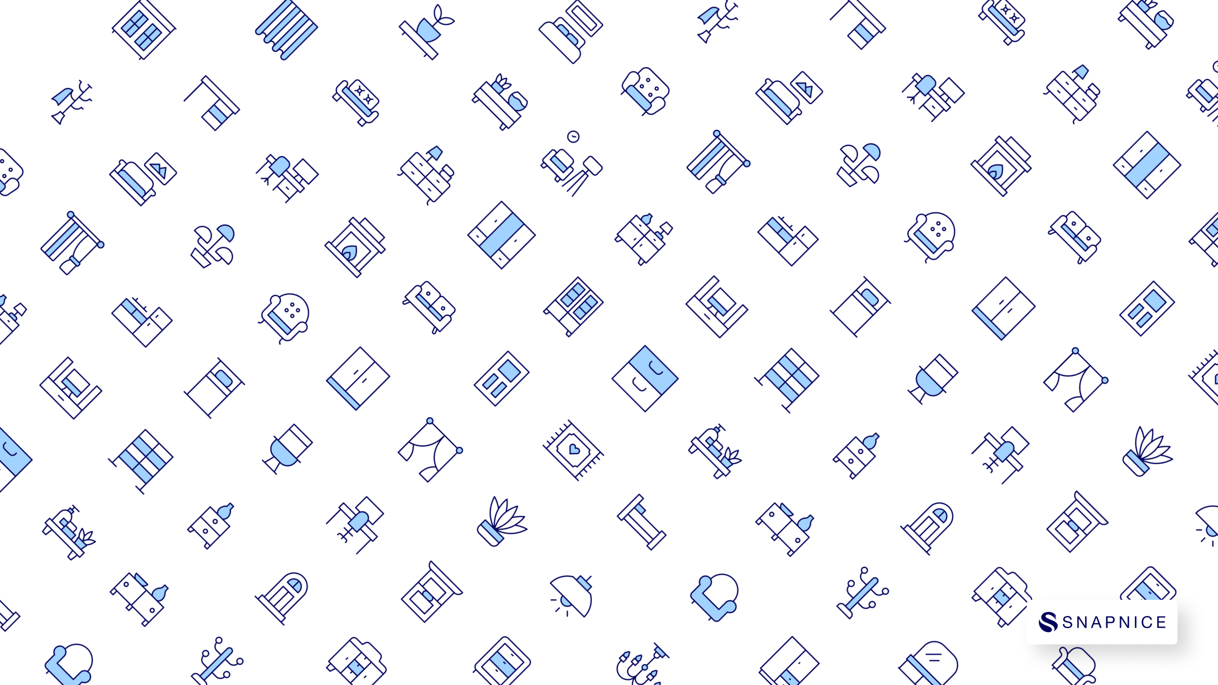 Home furniture Icon Set P4 5