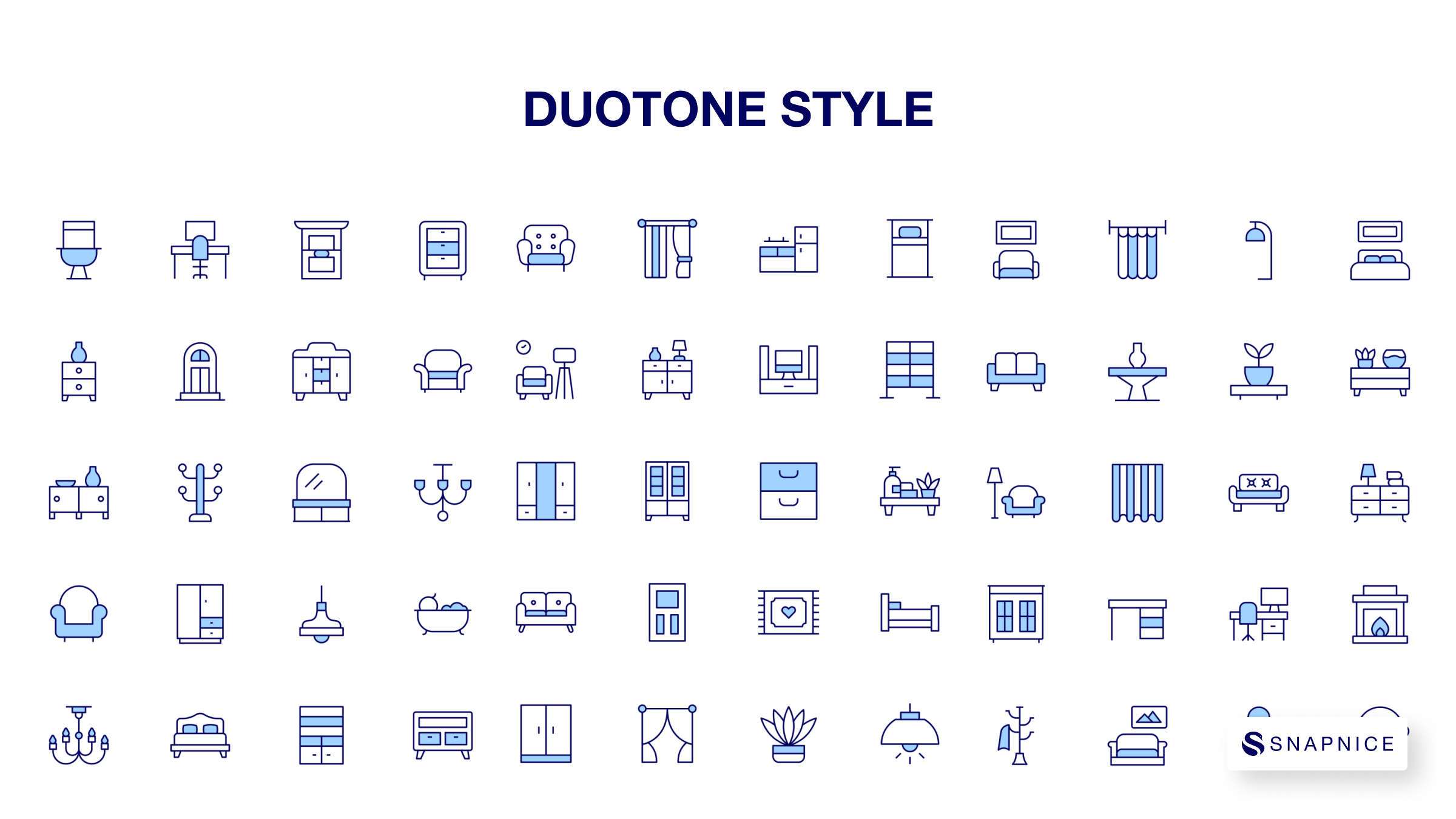 Home furniture Icon Set P4 7