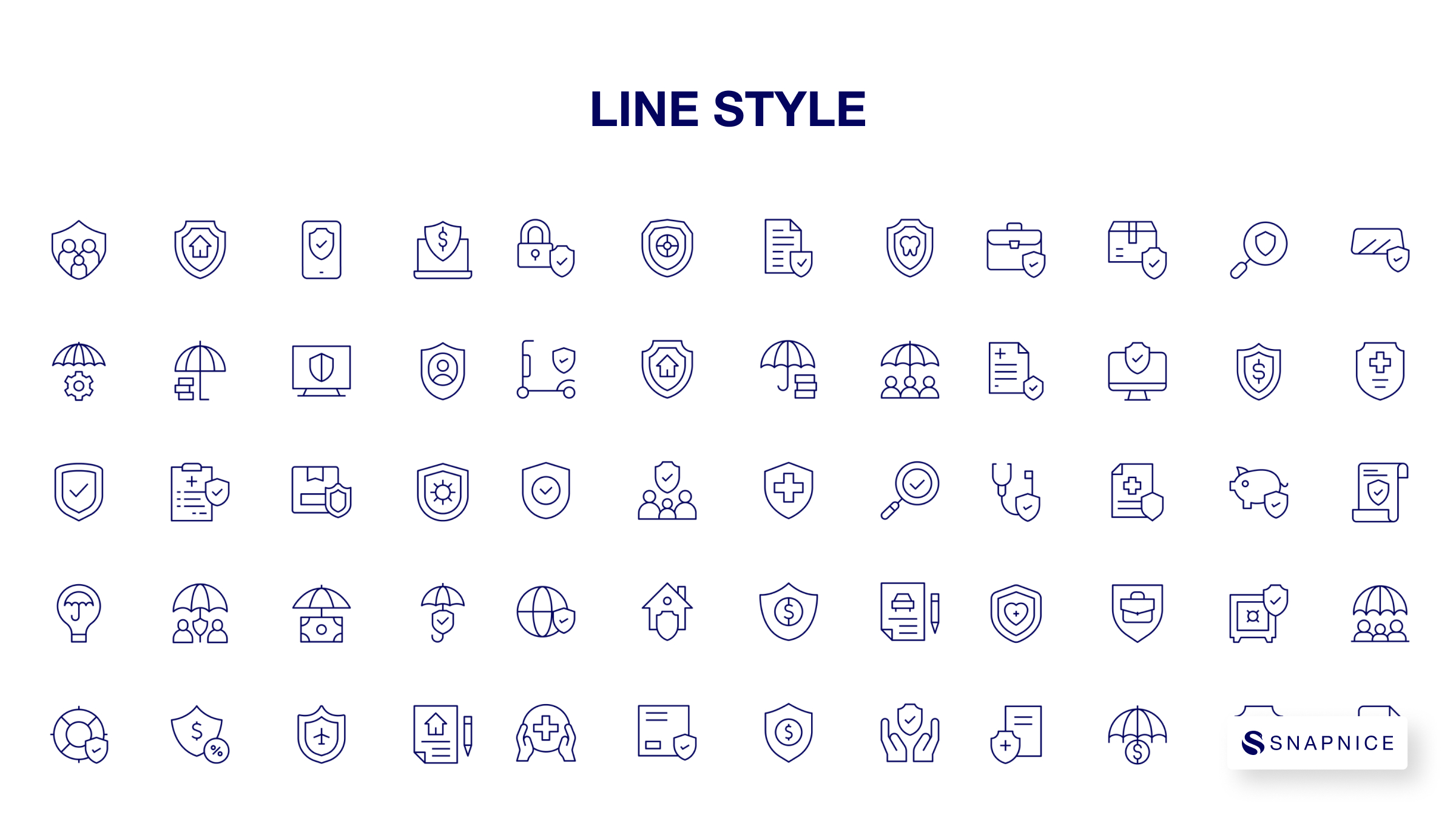 Insurance Icon Set P2 8